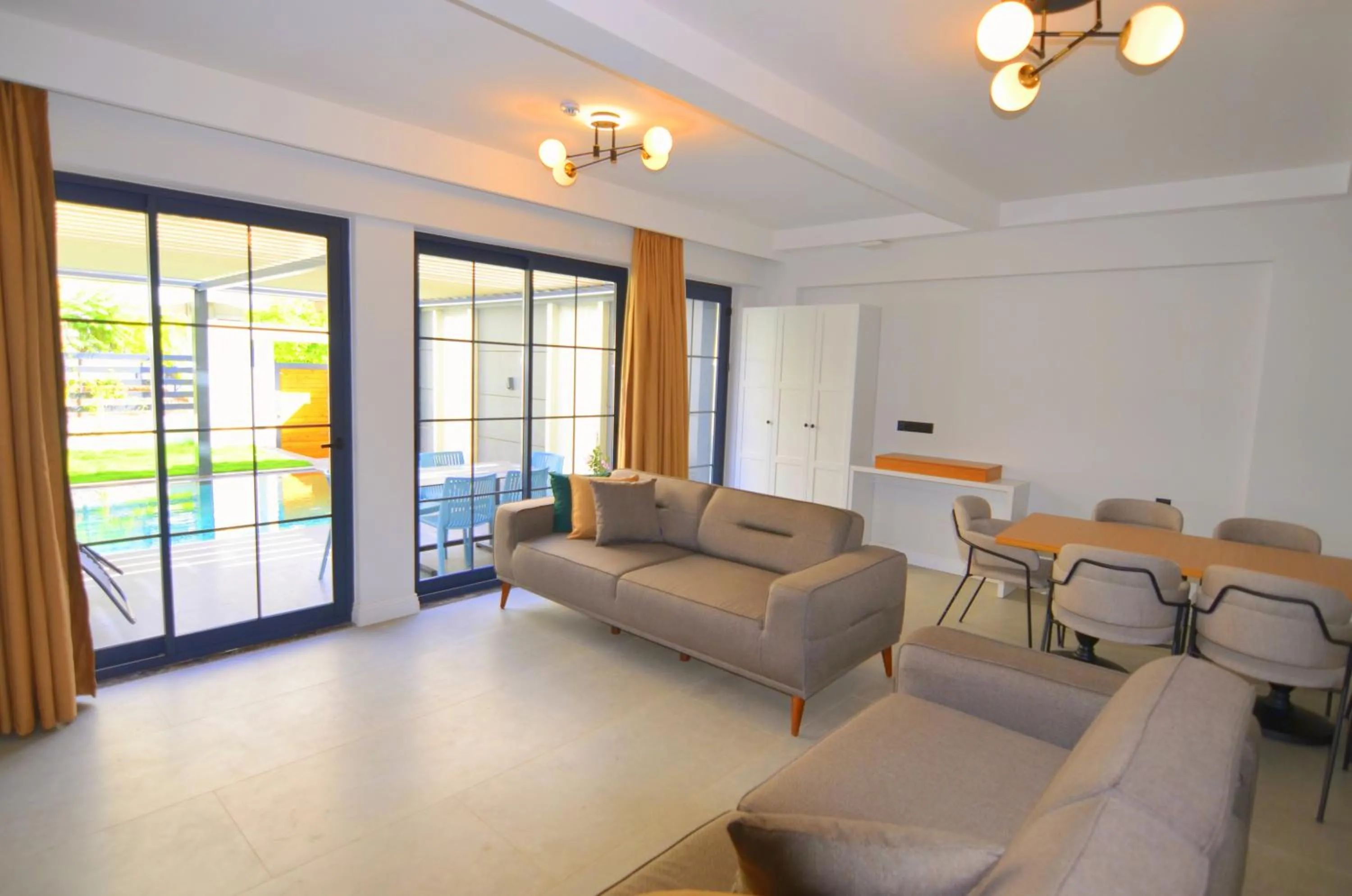 Living room in Juglans Suites