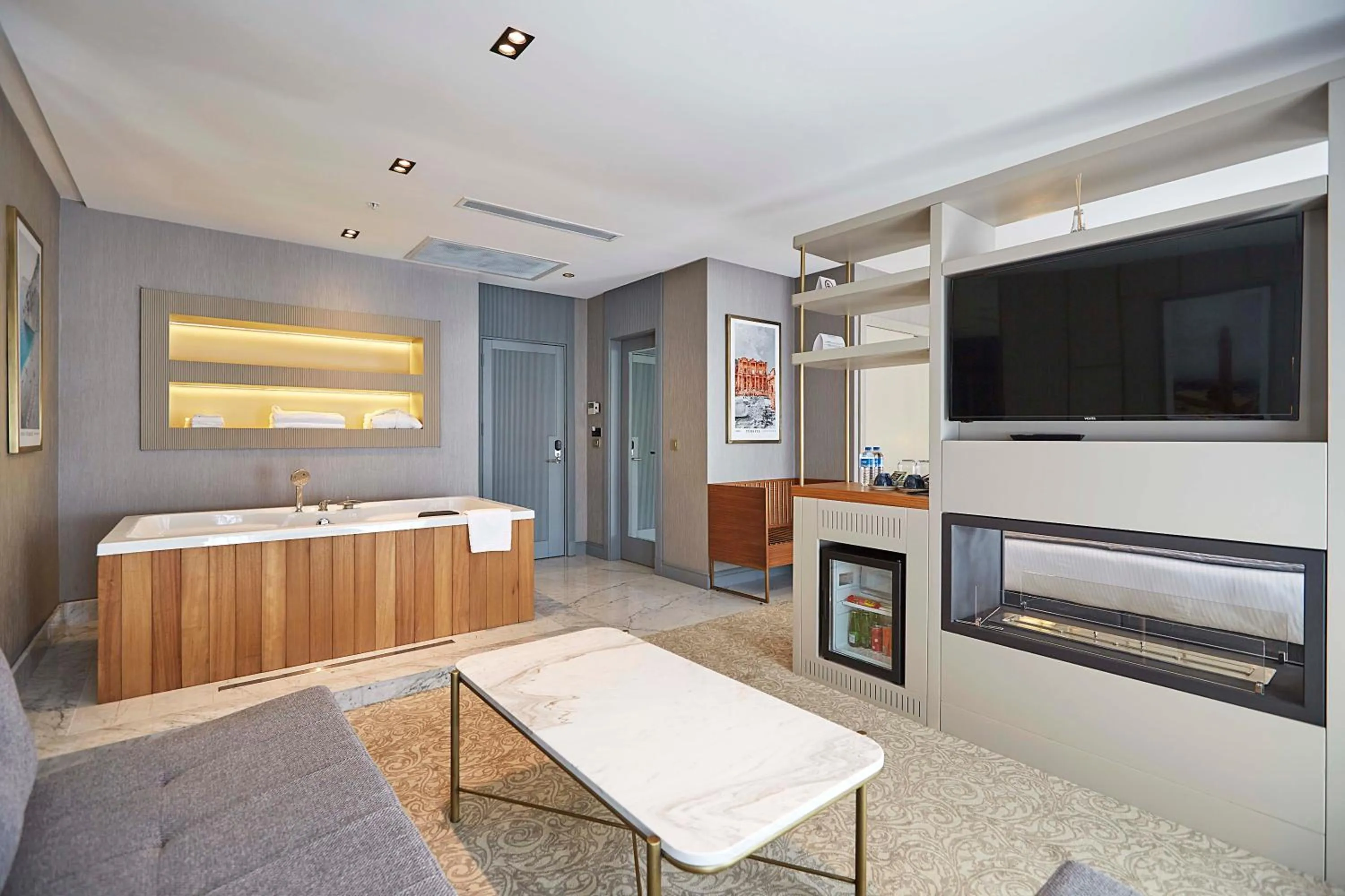 Seating area in THE HUBİ HOTEL