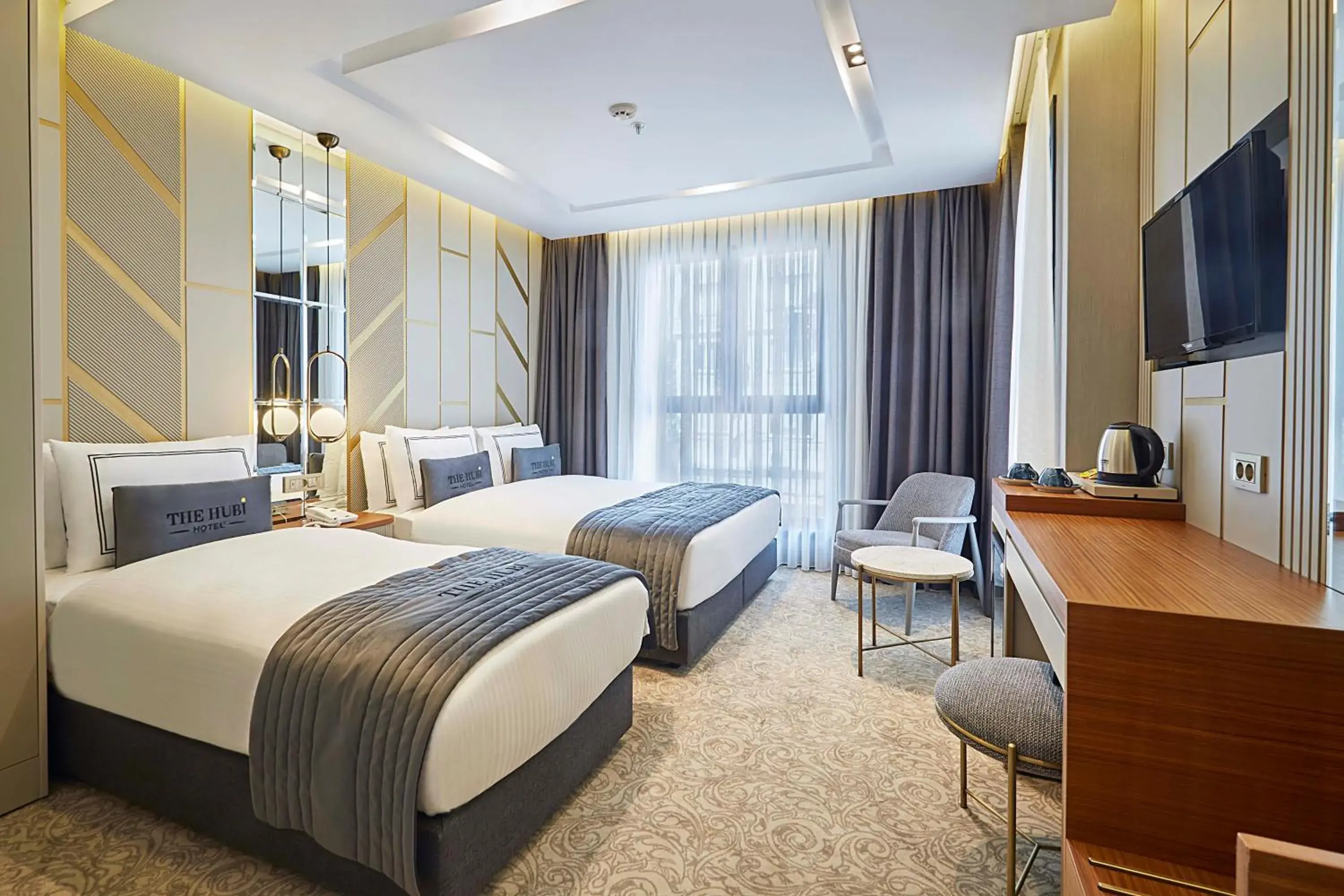 Deluxe Triple Room in THE HUBİ HOTEL Deluxe Triple Room in THE HUBİ HOTEL