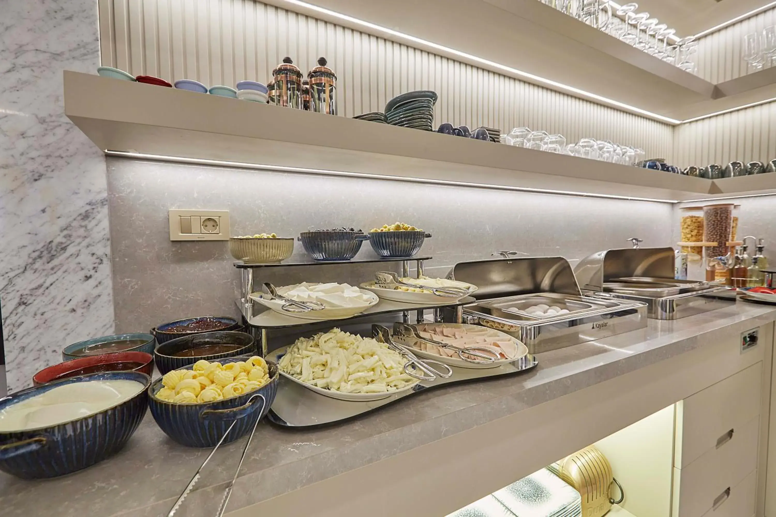 Buffet breakfast in THE HUBİ HOTEL Buffet breakfast in THE HUBİ HOTEL