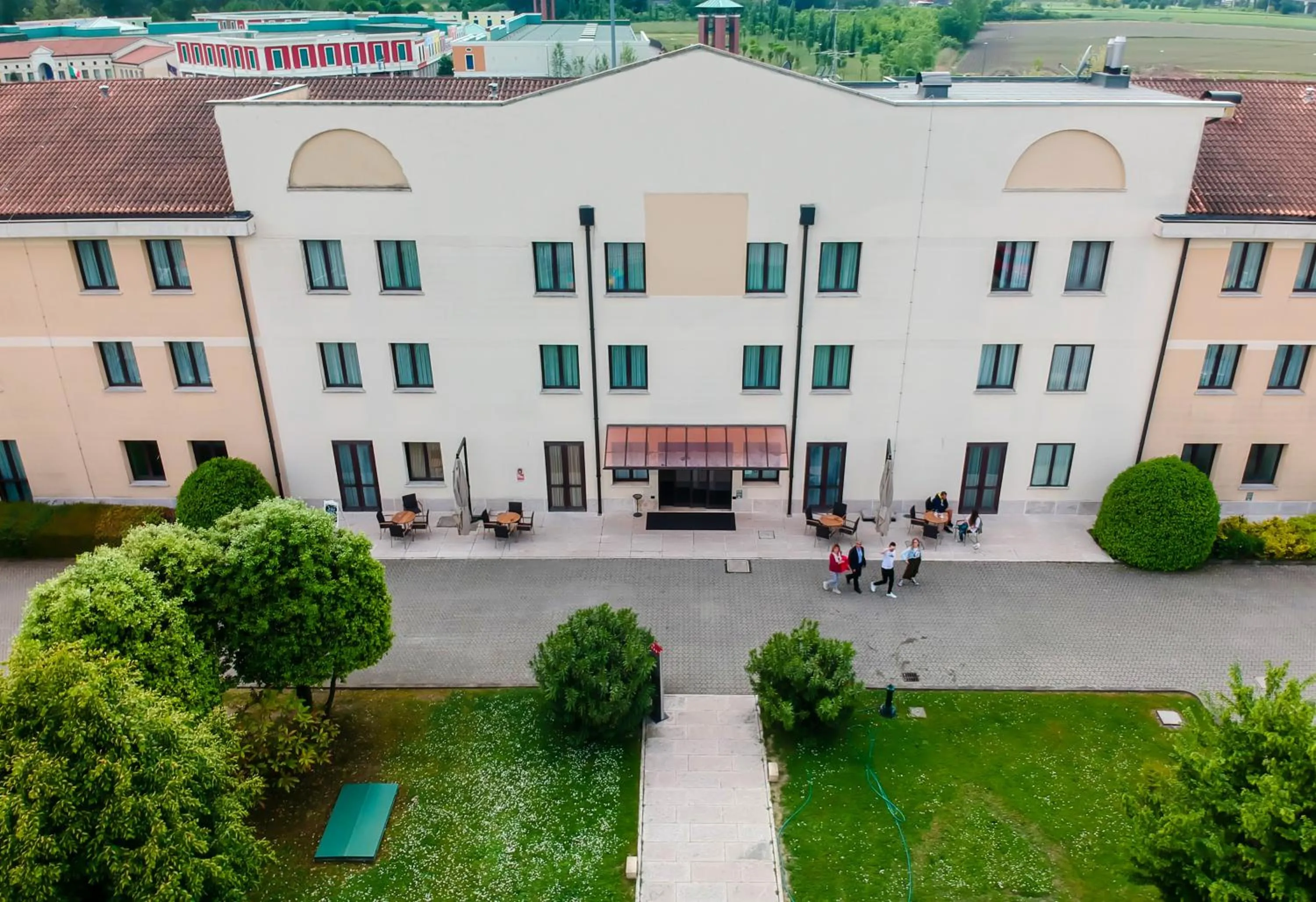 Property building in UNA HOTELS Occhiobello