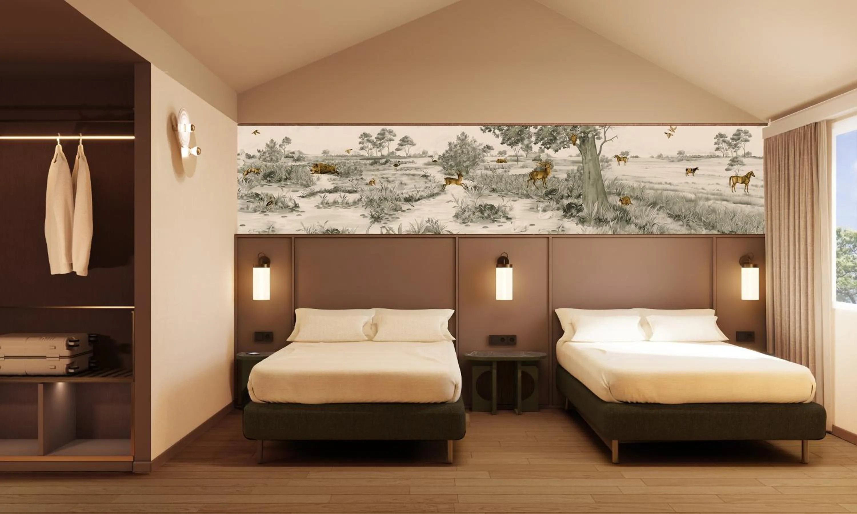 Bedroom, Bed in UNA HOTELS Occhiobello