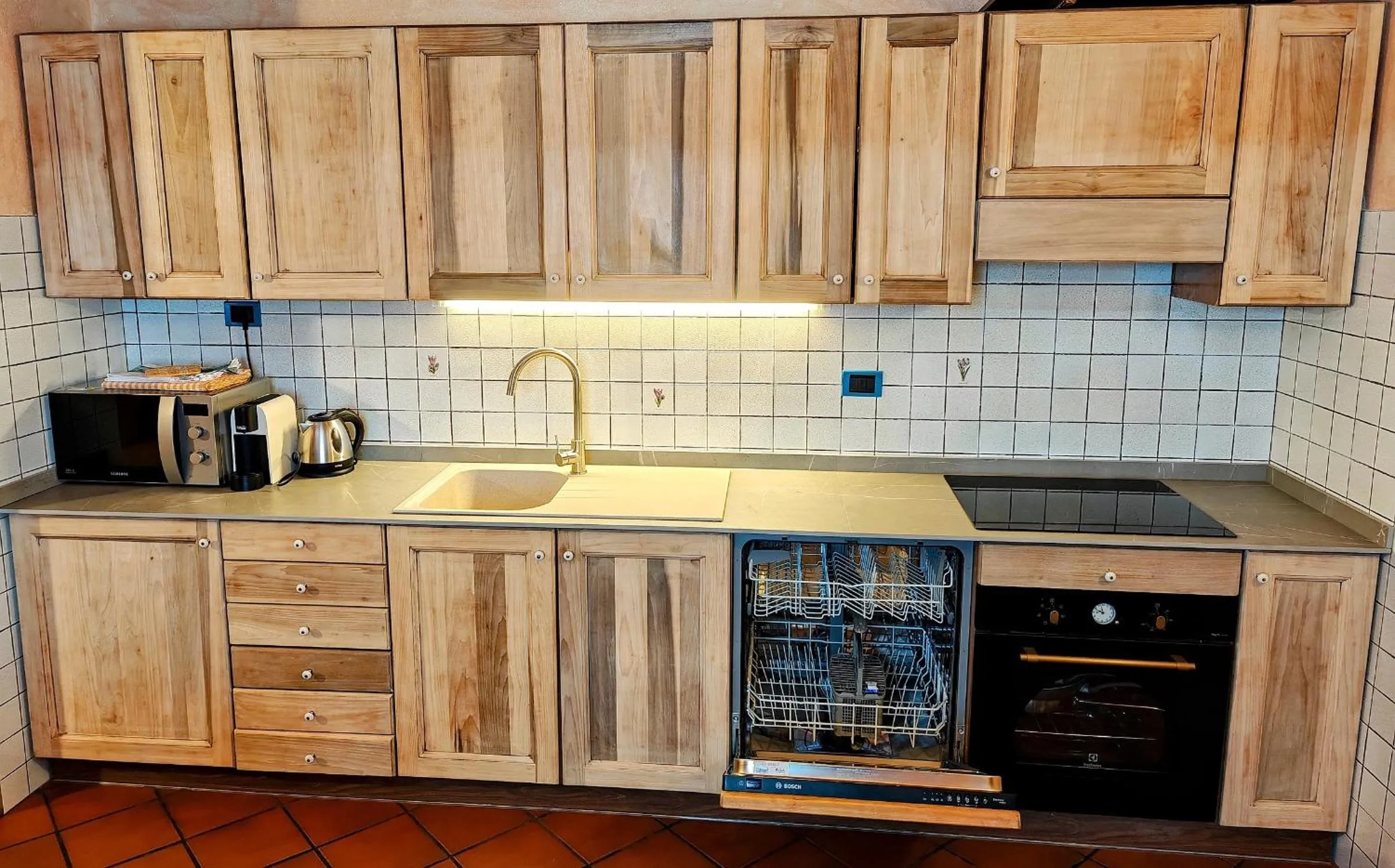 Kitchen or kitchenette in Residence Ruetoreif