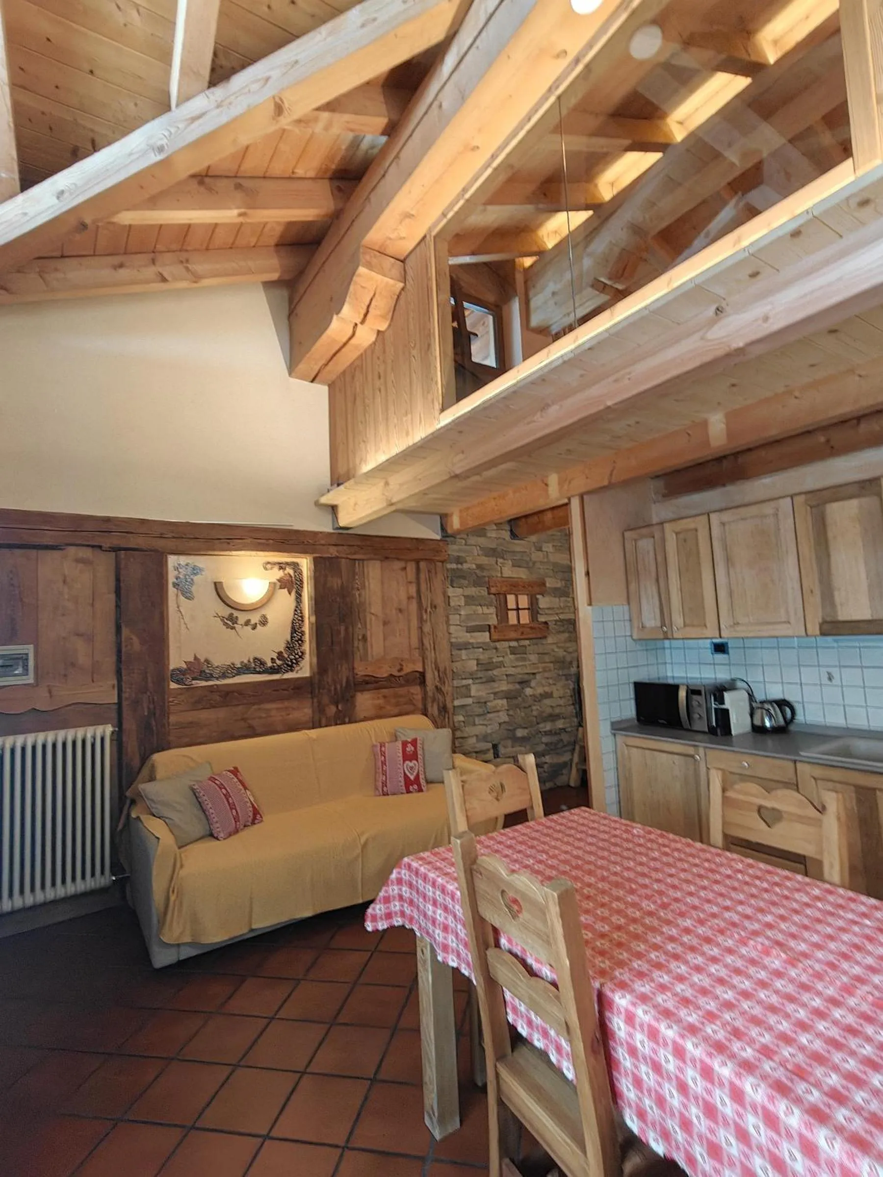 Living room in Residence Ruetoreif