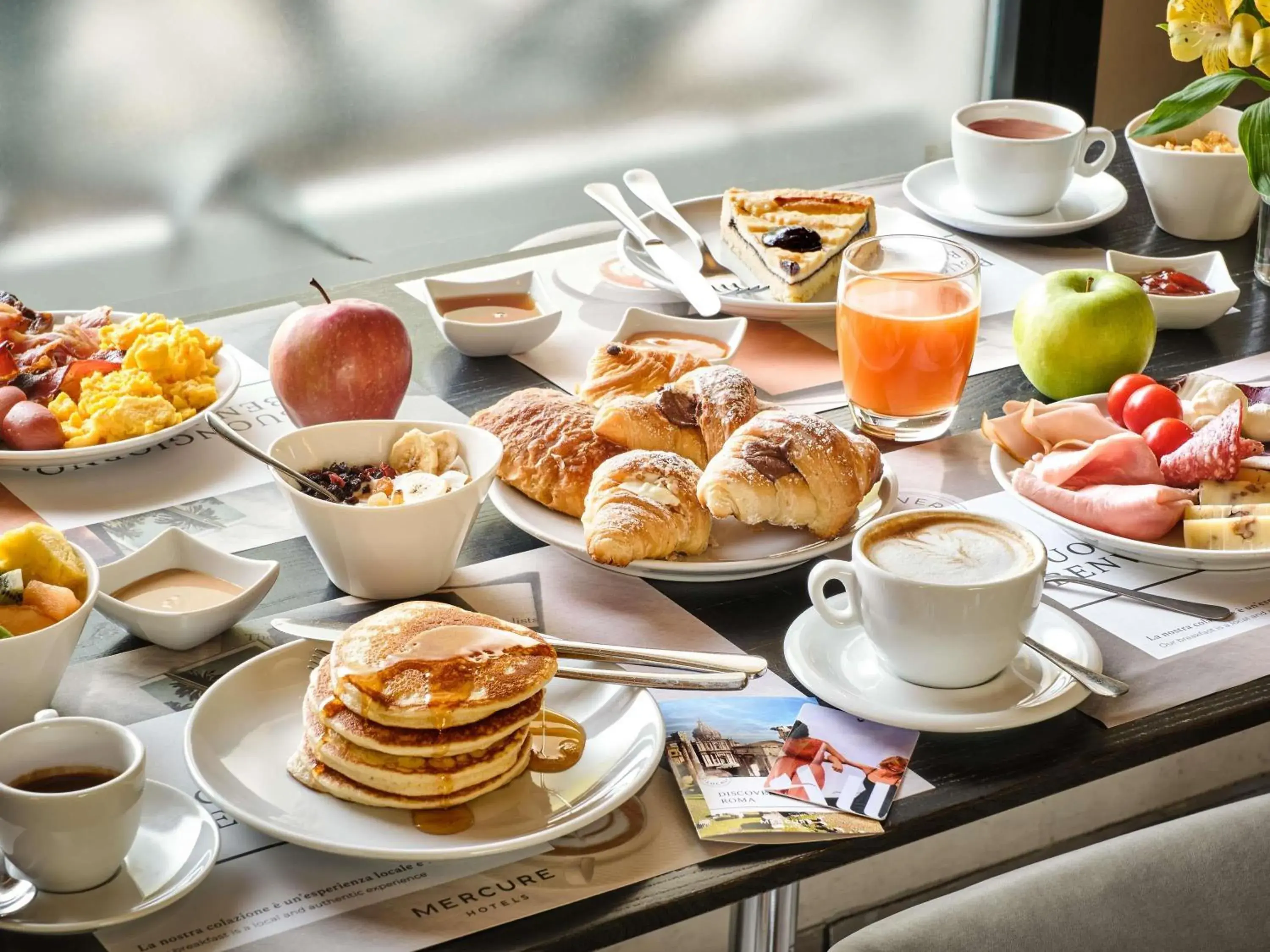 Breakfast in Mercure Roma Centro Colosseo Breakfast in Mercure Roma Centro Colosseo