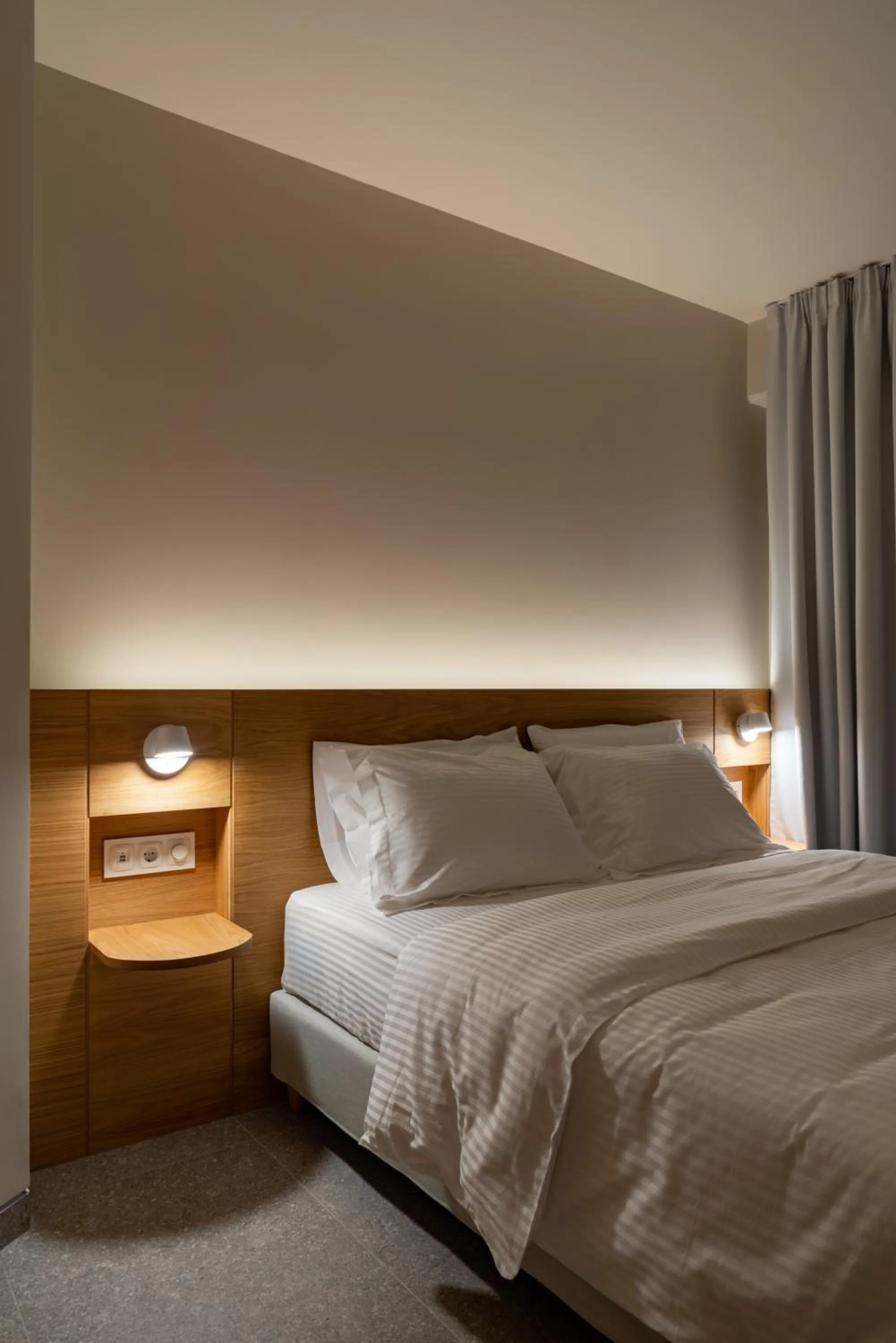 Bedroom, Bed in Townhouse Lefkada