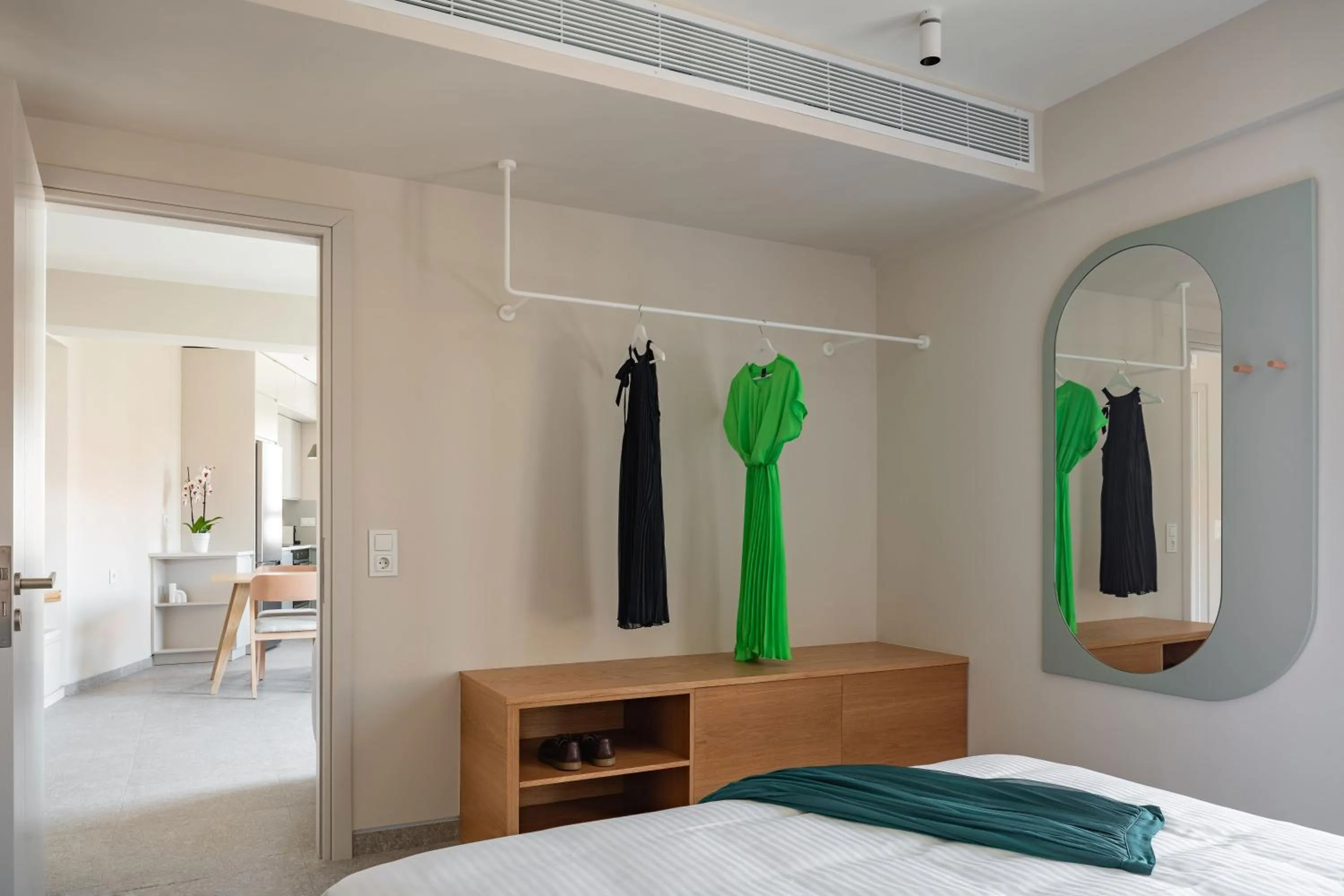 Bedroom, Bed in Townhouse Lefkada