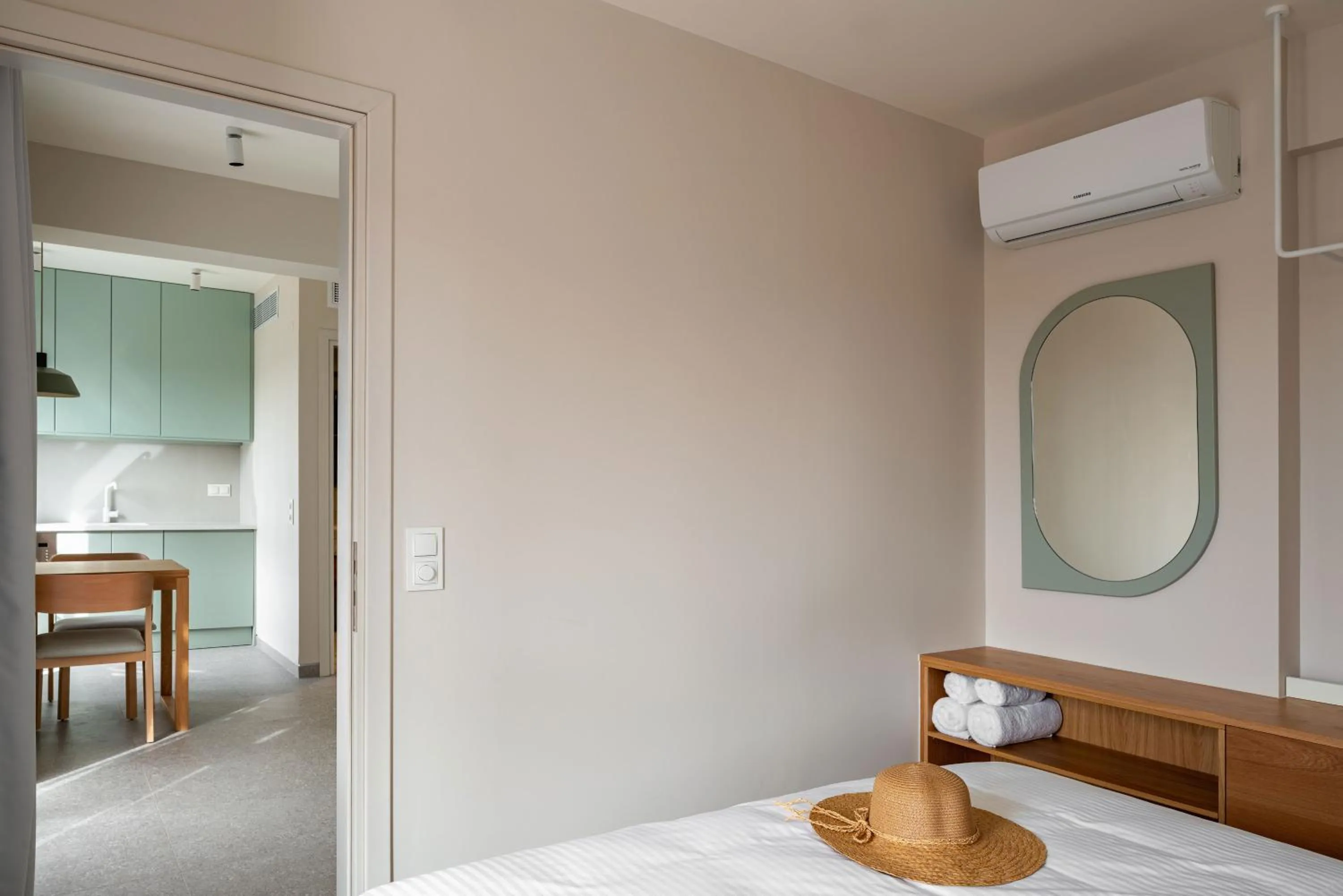 Photo of the whole room, Bed in Townhouse Lefkada