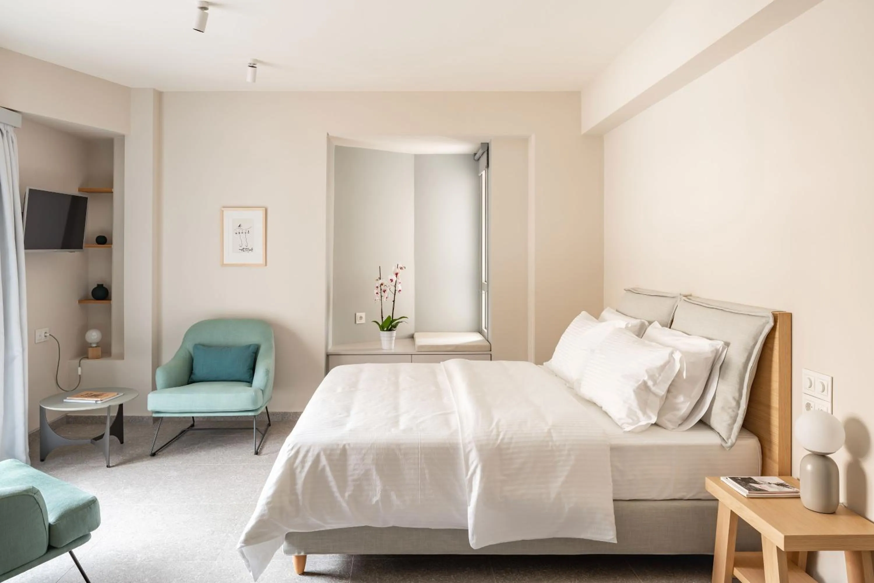 Photo of the whole room, Bed in Townhouse Lefkada