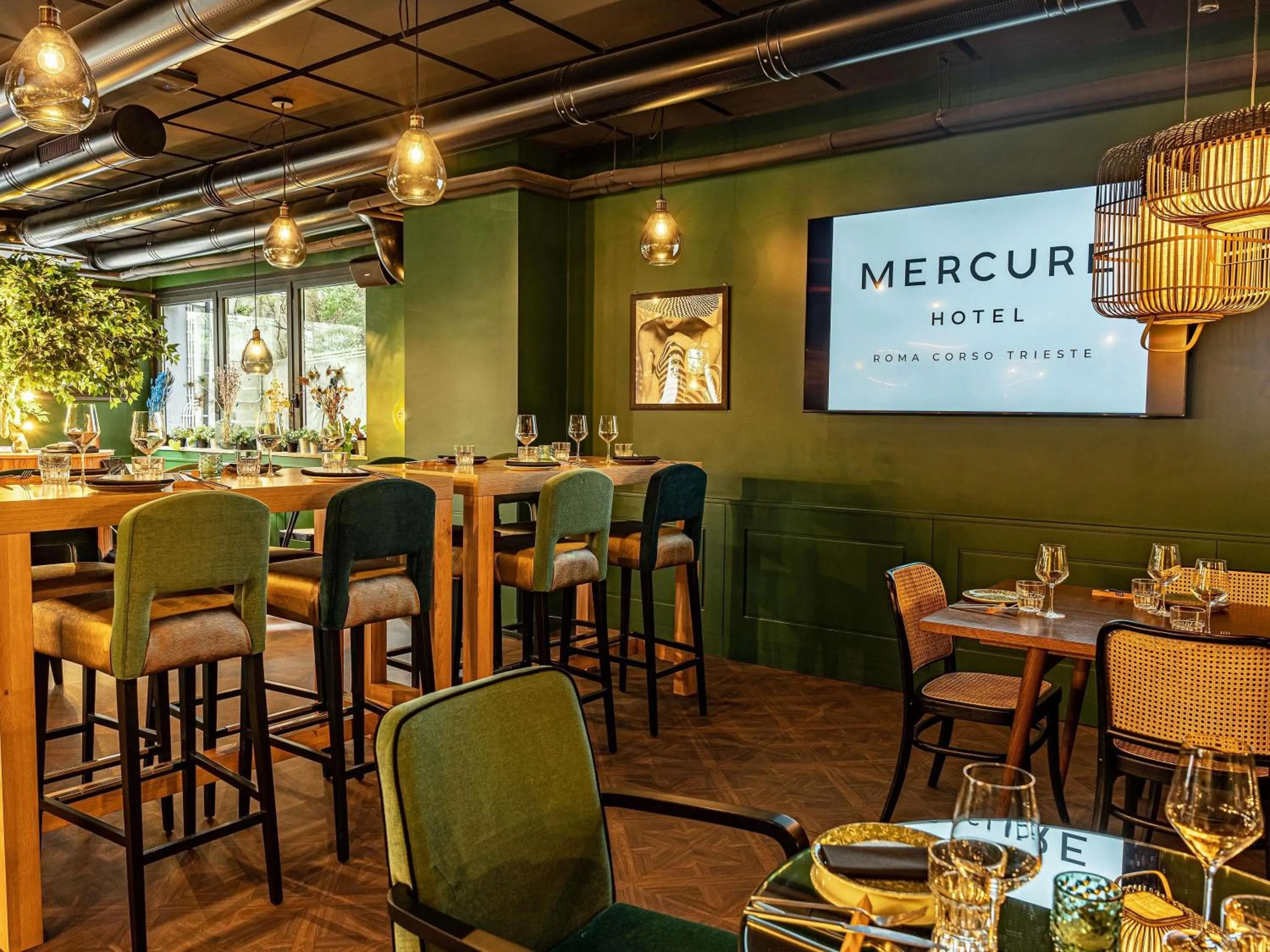 Breakfast in Hotel Mercure Roma Corso Trieste