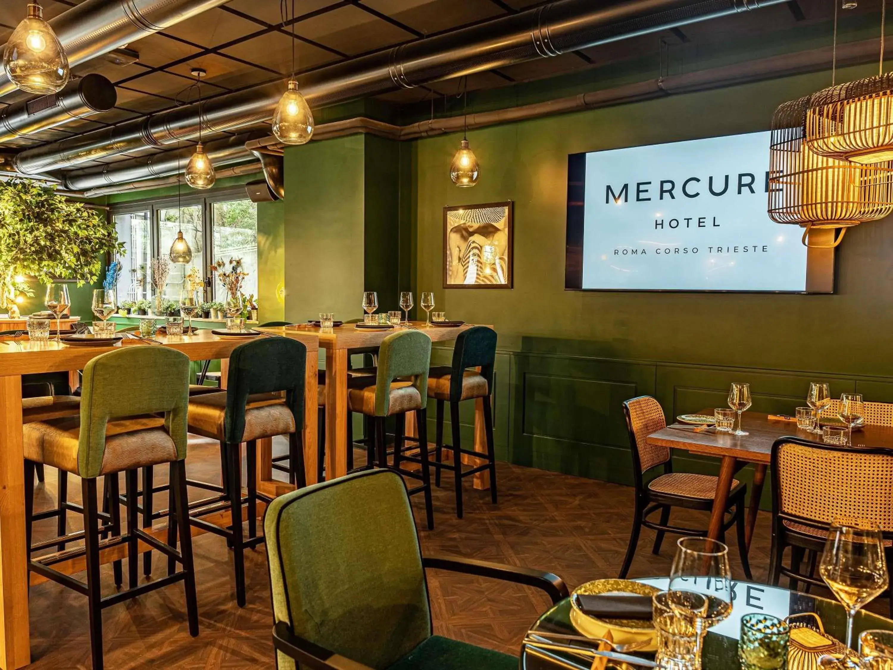 Breakfast in Hotel Mercure Roma Corso Trieste Breakfast in Hotel Mercure Roma Corso Trieste