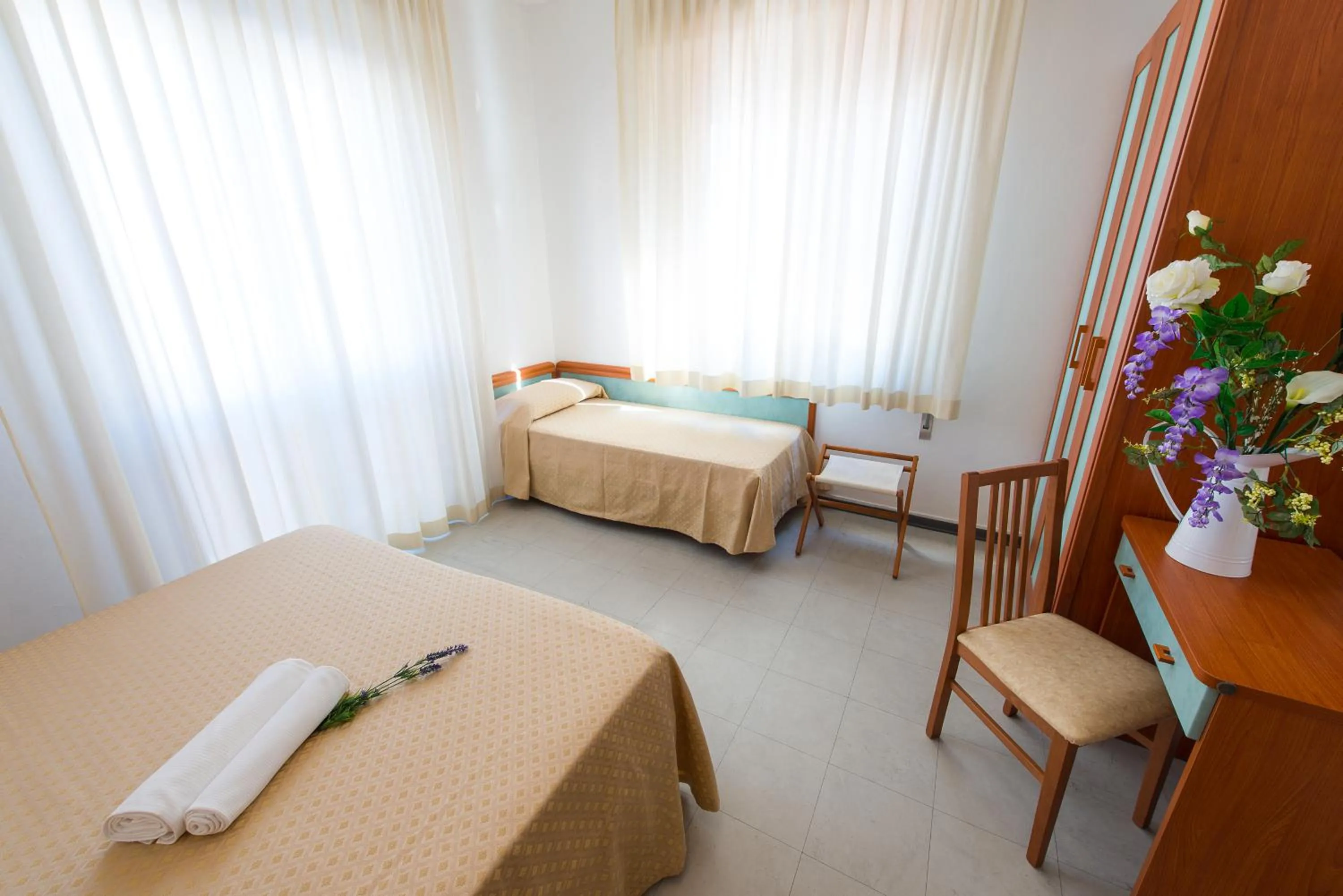 Bedroom in Hotel Sirena