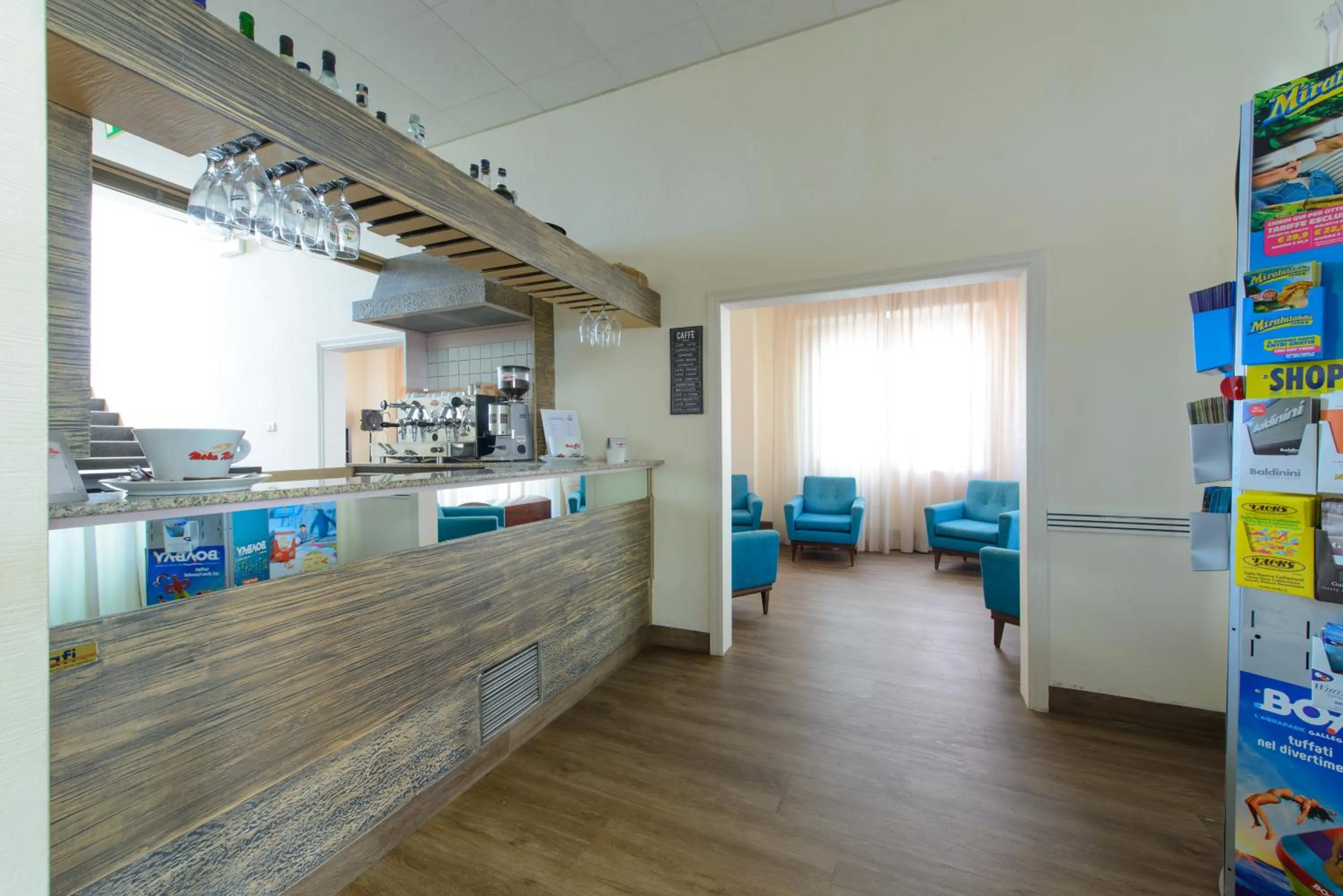 Communal lounge/ TV room in Hotel Sirena