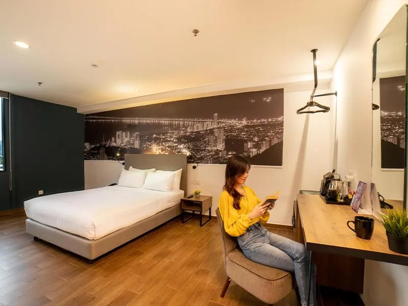 Bed in Travelodge Georgetown, Penang