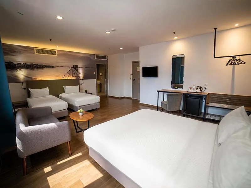 Bed in Travelodge Georgetown, Penang