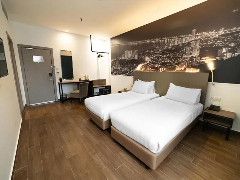 Bed in Travelodge Georgetown, Penang