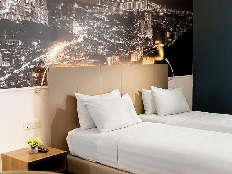 Bed in Travelodge Georgetown, Penang