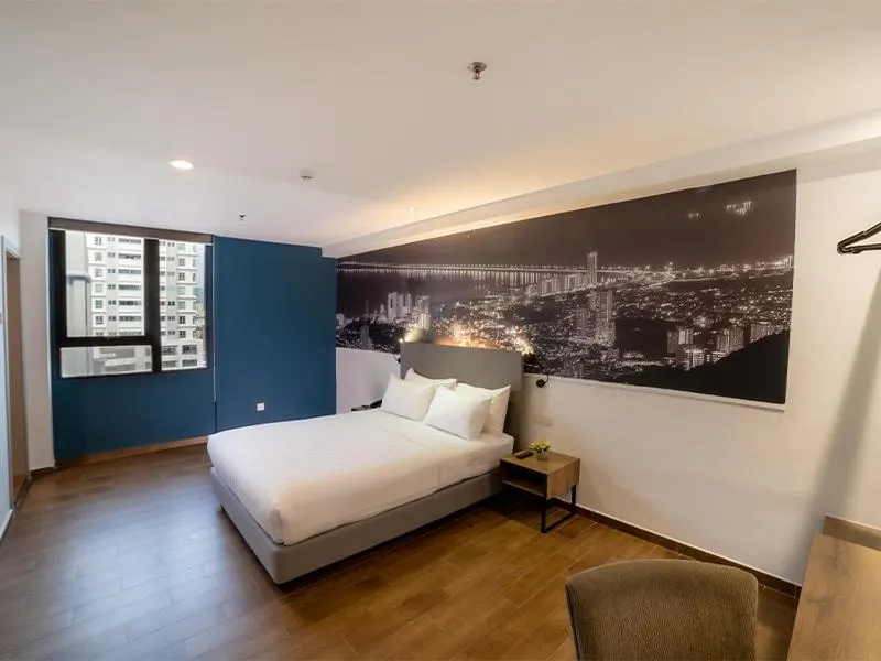 Bed in Travelodge Georgetown, Penang