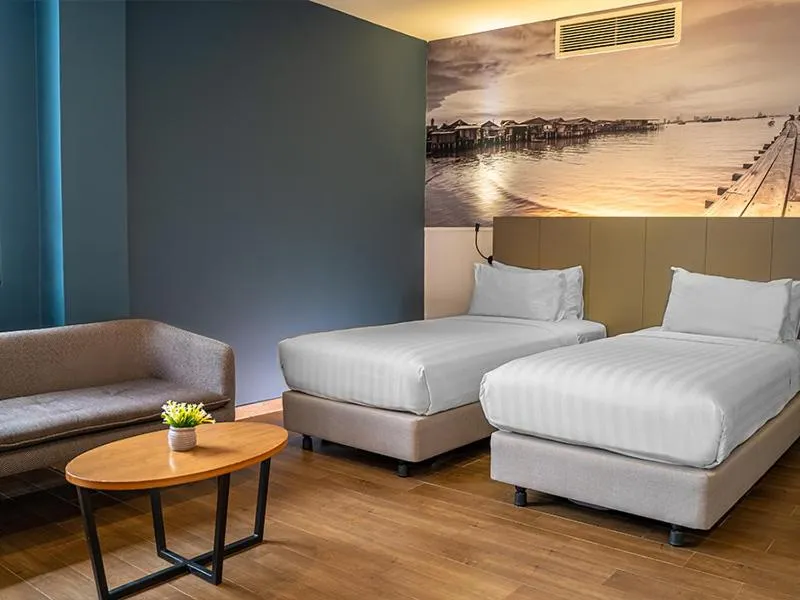 Bed in Travelodge Georgetown, Penang