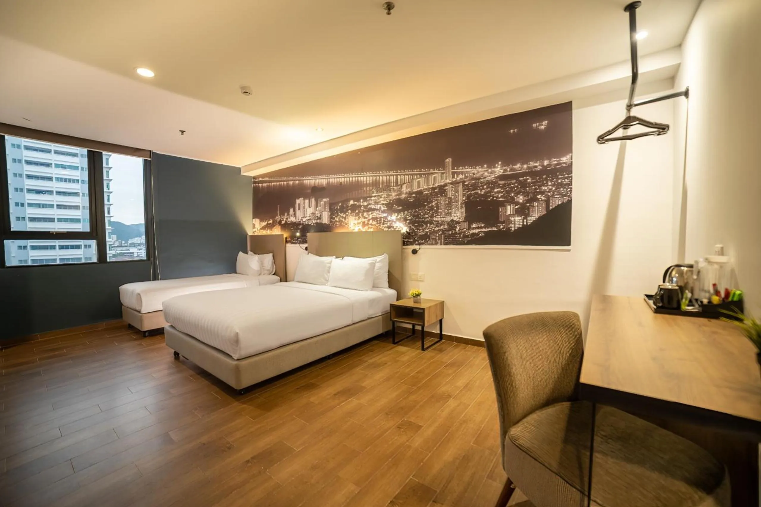 Bed in Travelodge Georgetown, Penang