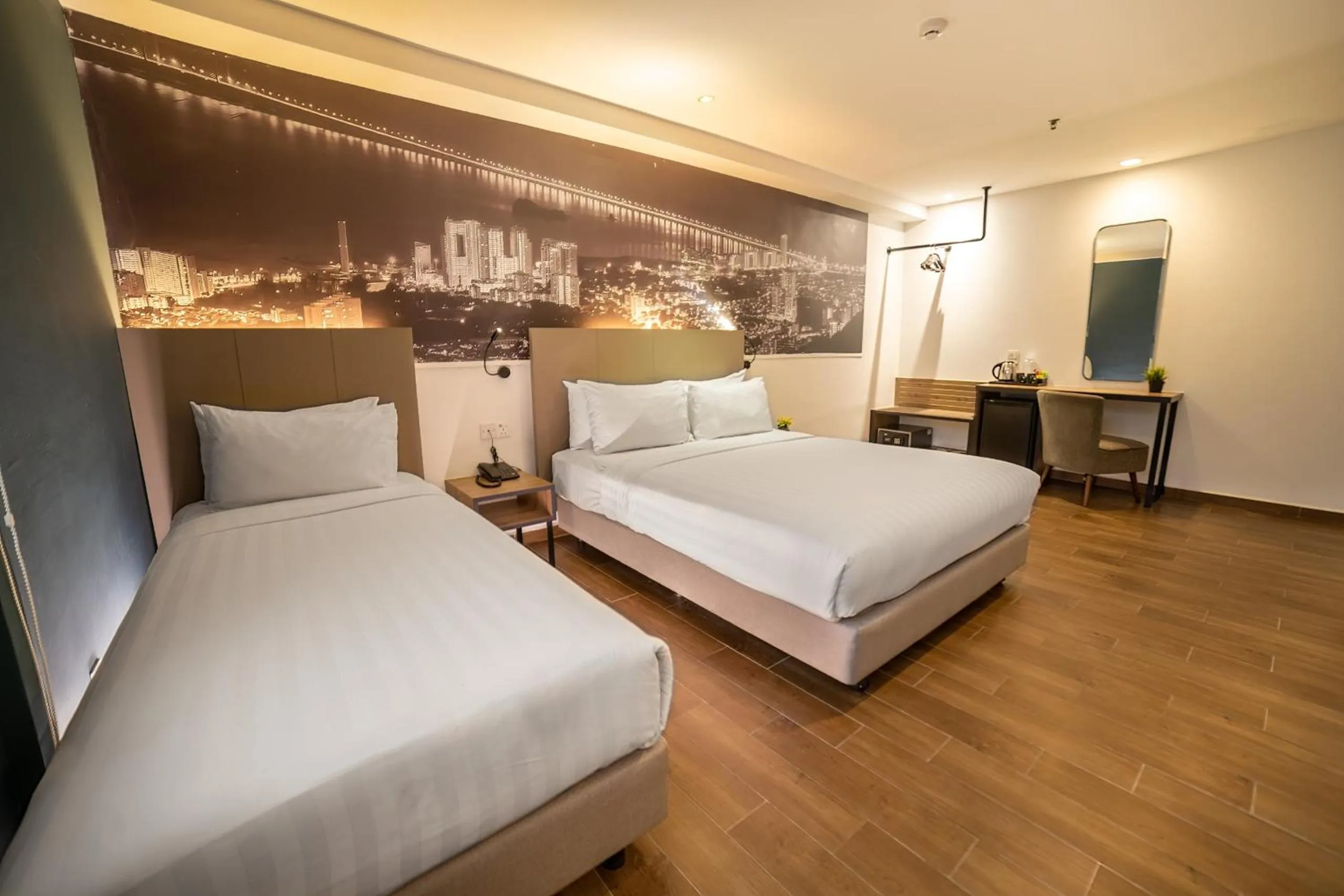 Bed in Travelodge Georgetown, Penang