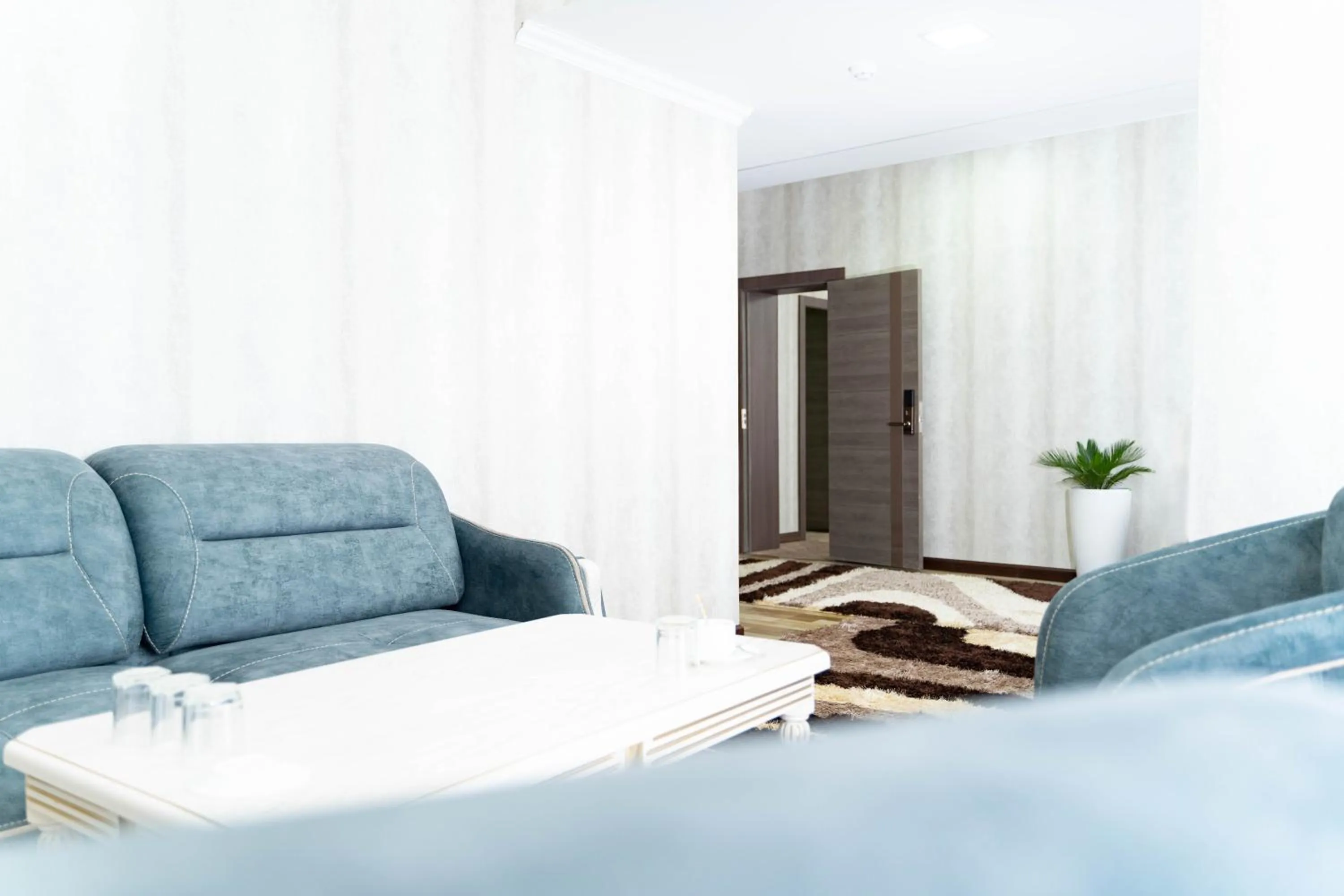 Seating area, Bed in Reikartz Bahor Bukhara