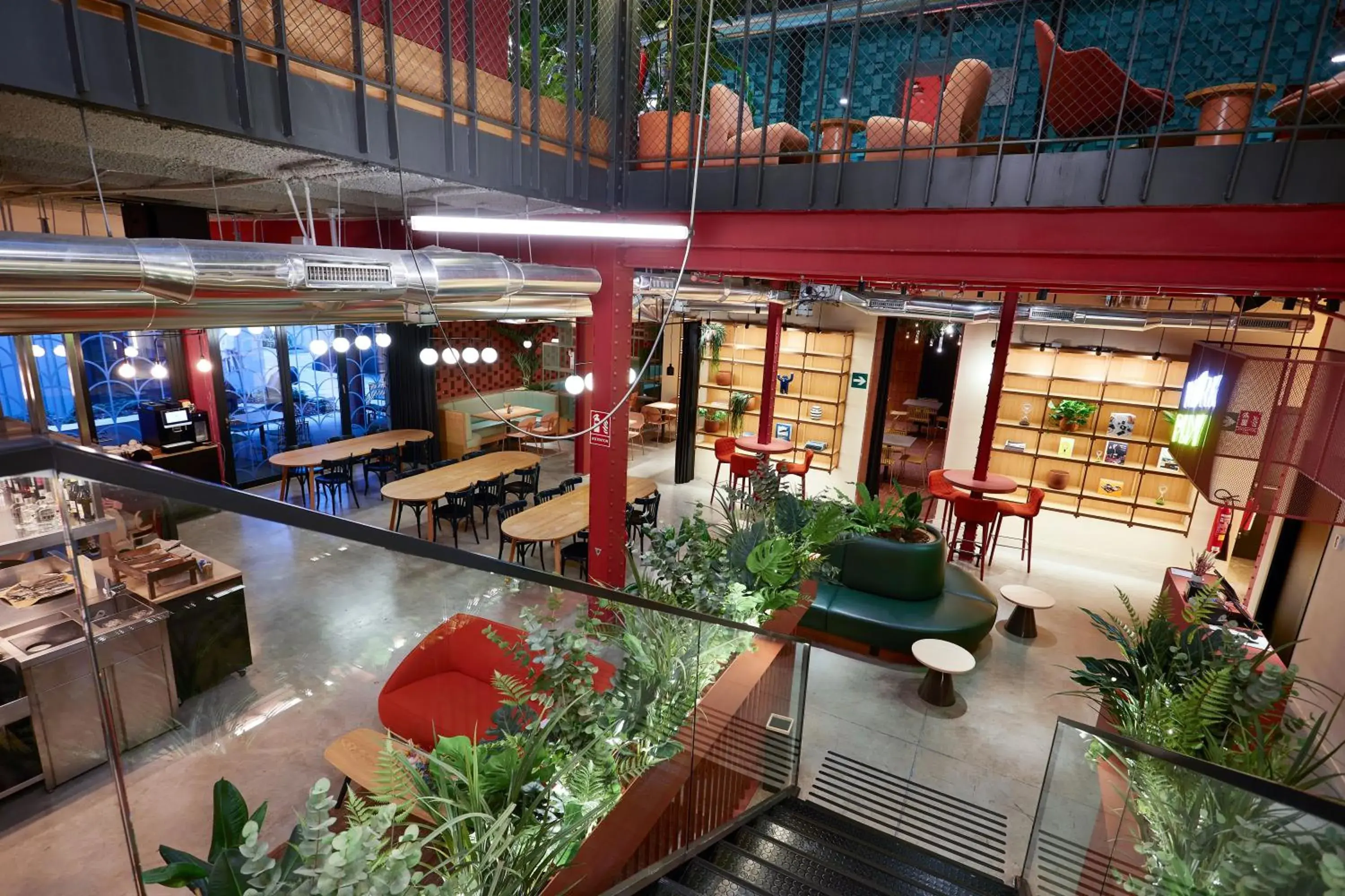 Restaurant/places to eat in The Social Hub Madrid 4 star Restaurant/places to eat in The Social Hub Madrid 4 star