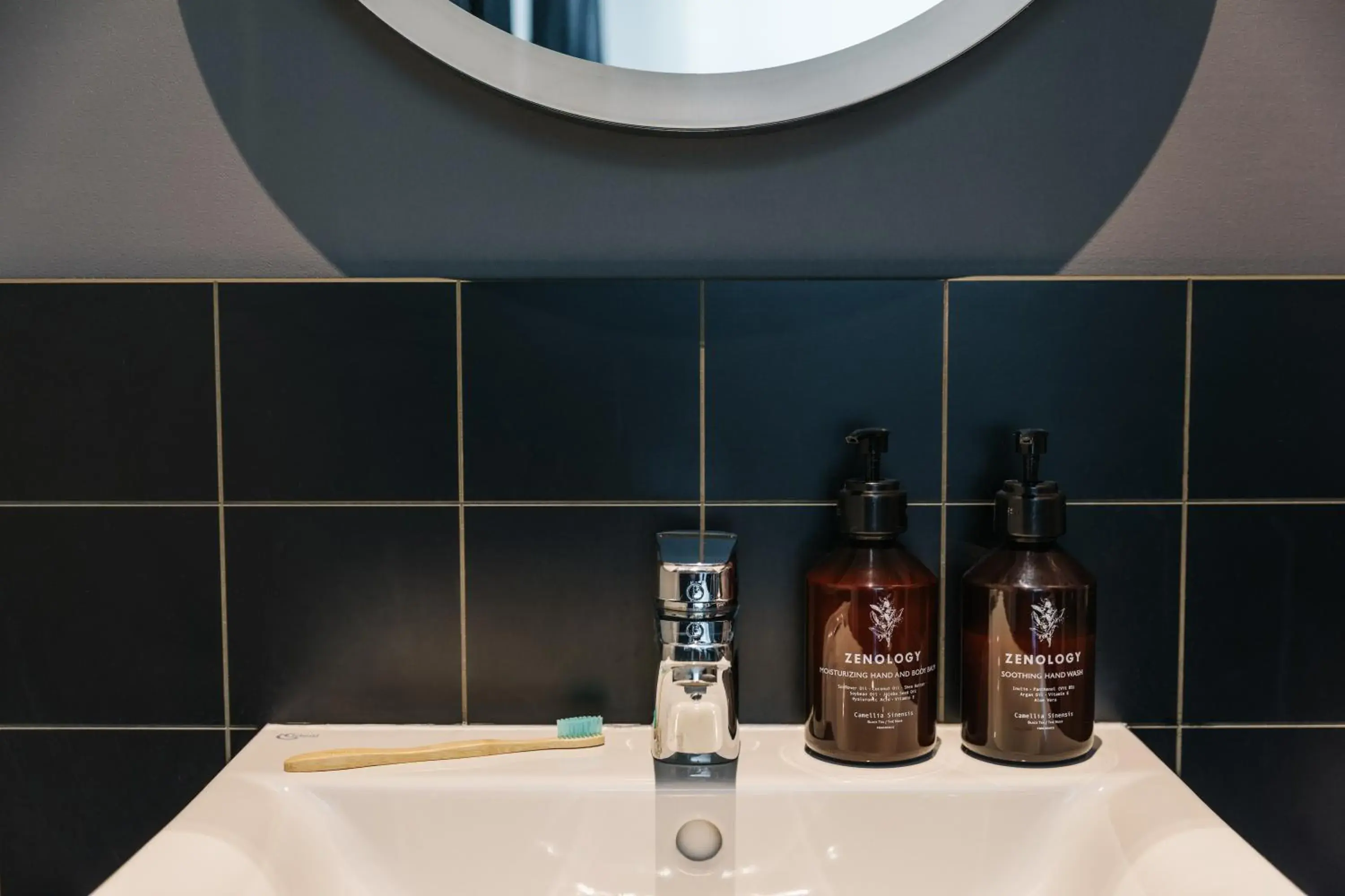 Bathroom in The Social Hub Madrid 4 star Bathroom in The Social Hub Madrid 4 star