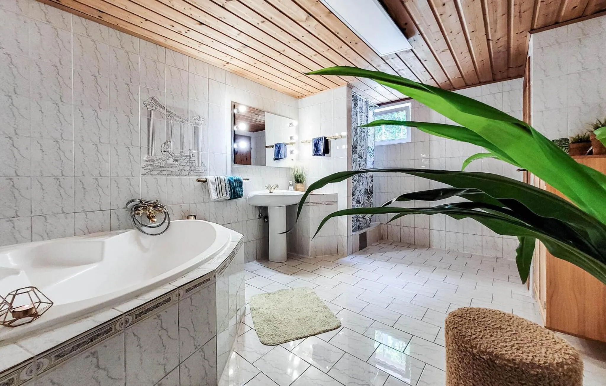 Bathroom in Ferienhaus-Wiendonaustadt
