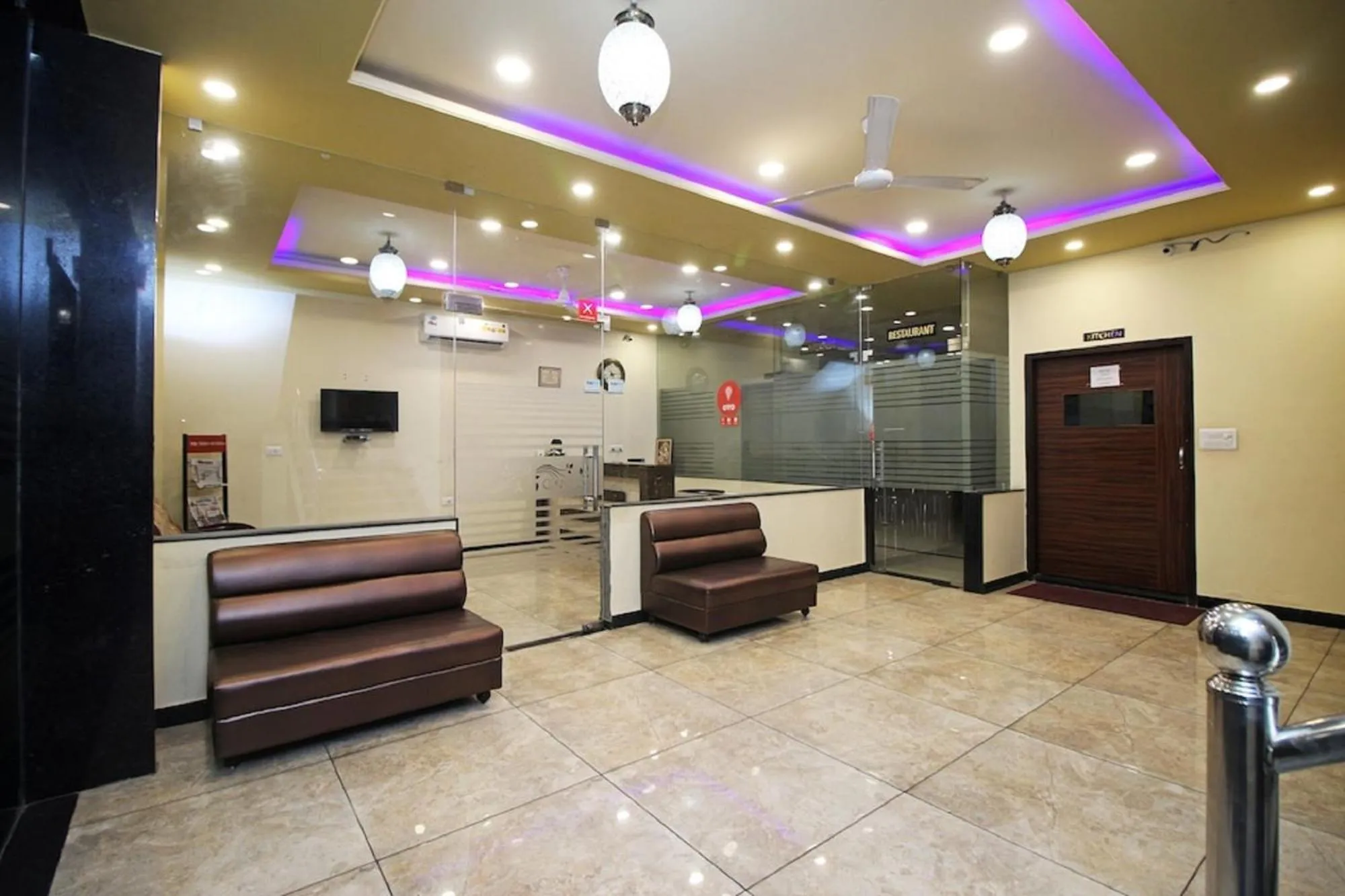 Lobby or reception in Hotel Eden