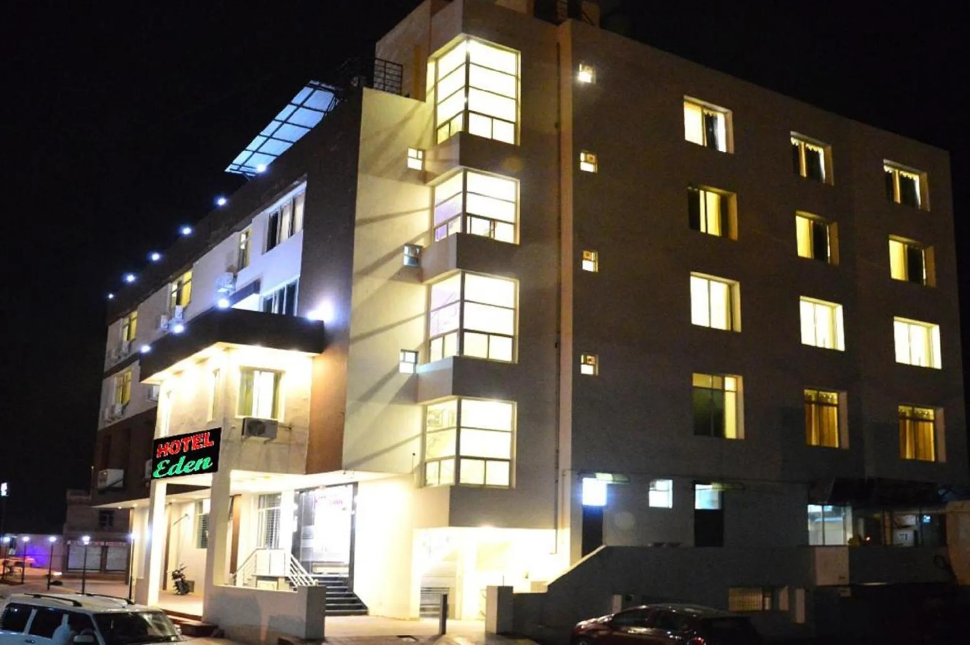 Property building in Hotel Eden