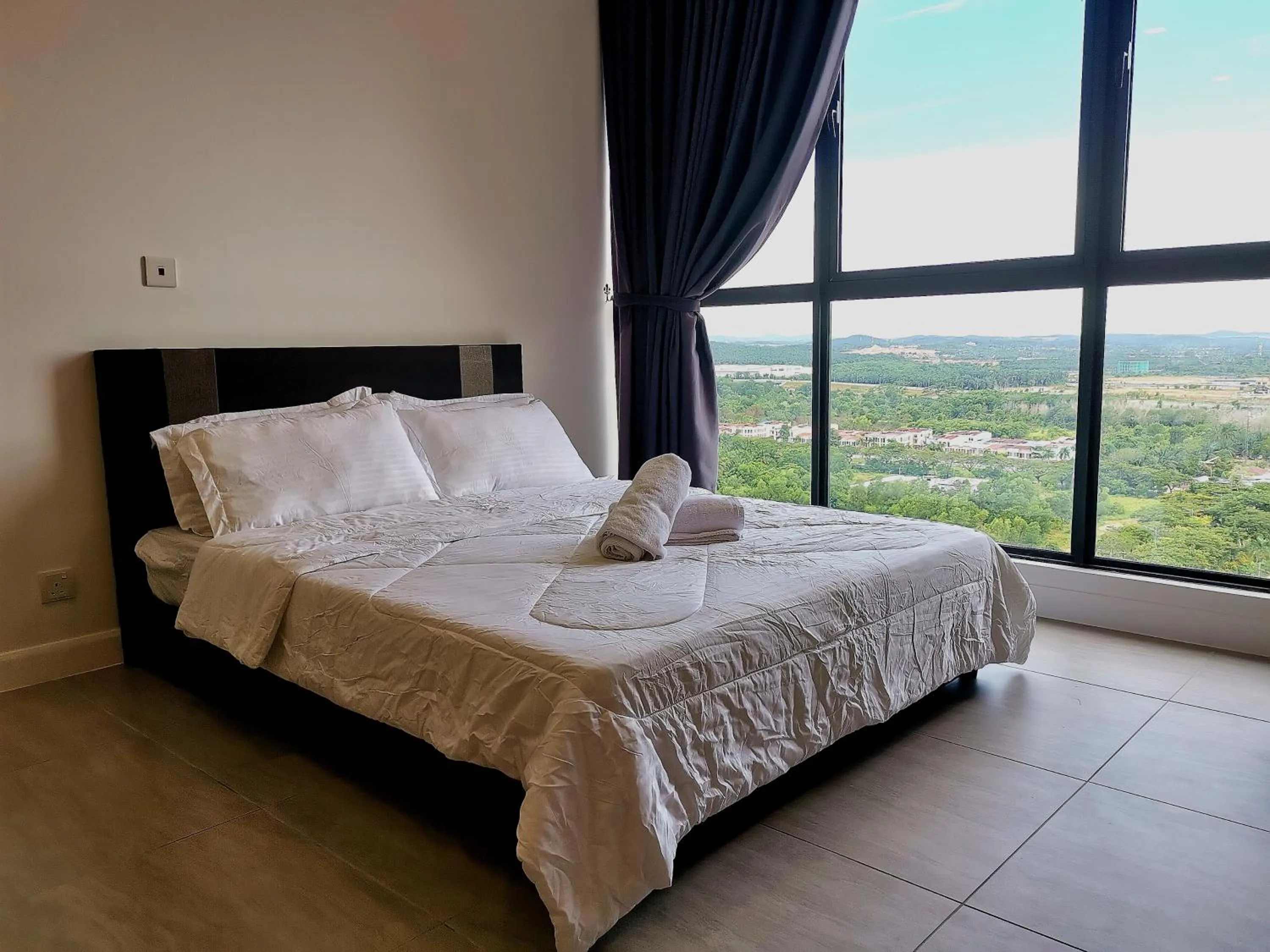 Bed in Bell Suite - The Premium Suite @ Sepang