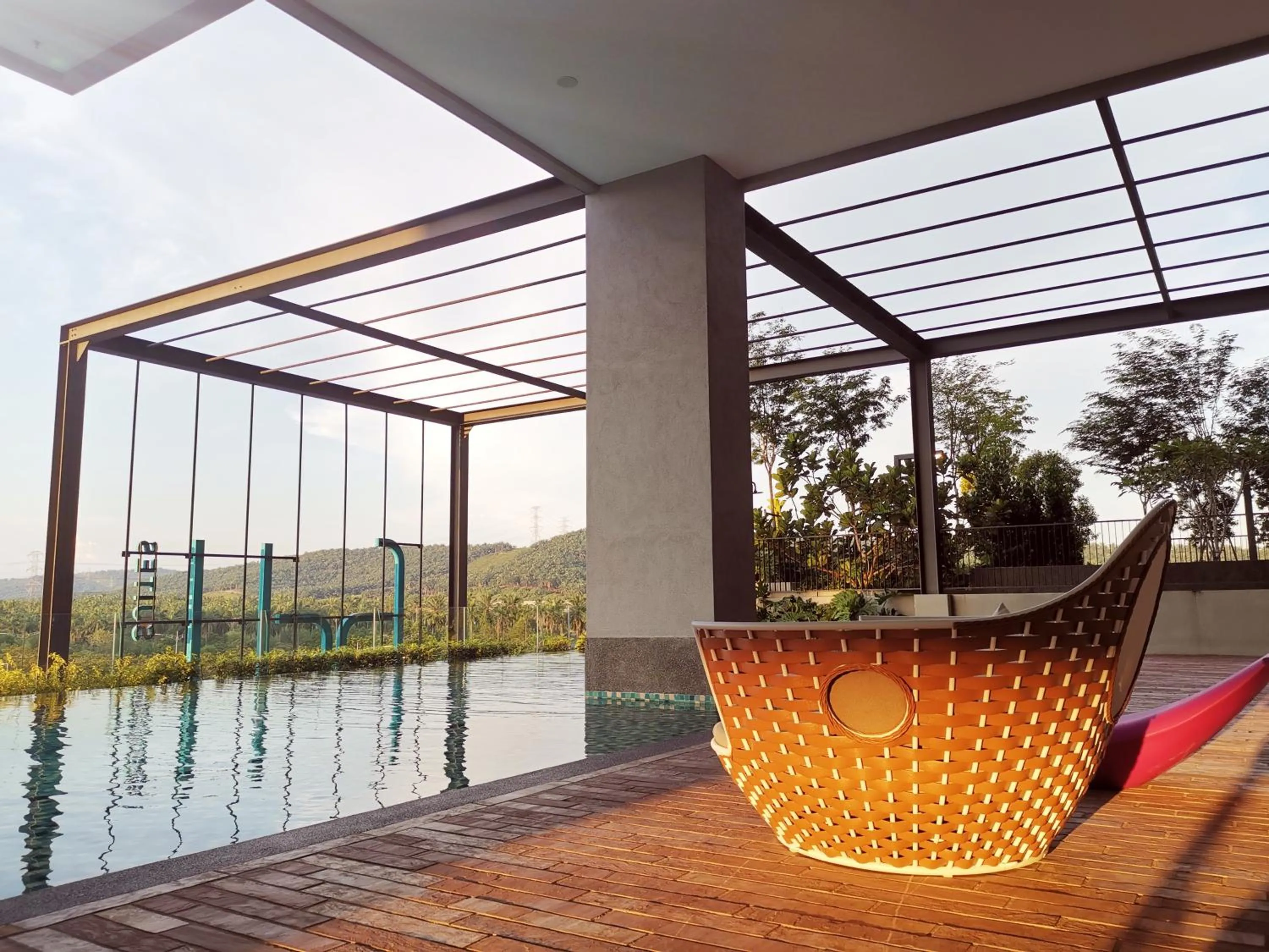 Swimming pool in Bell Suite - The Premium Suite @ Sepang