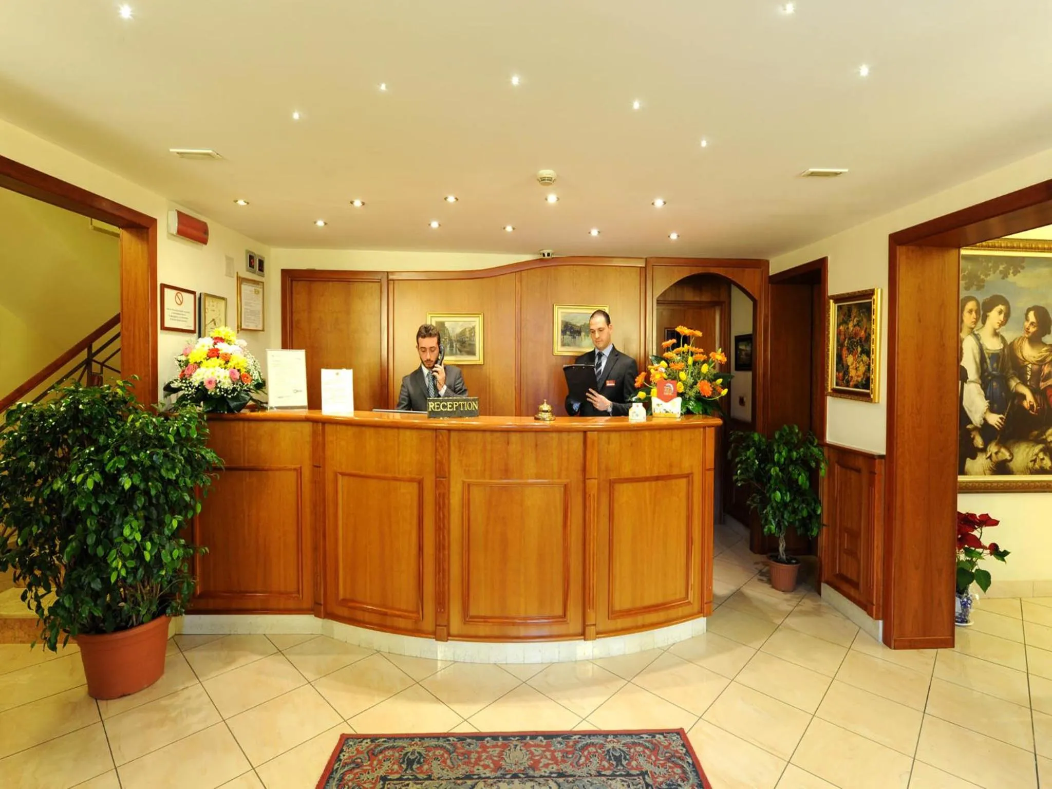 Lobby or reception in Buono Hotel