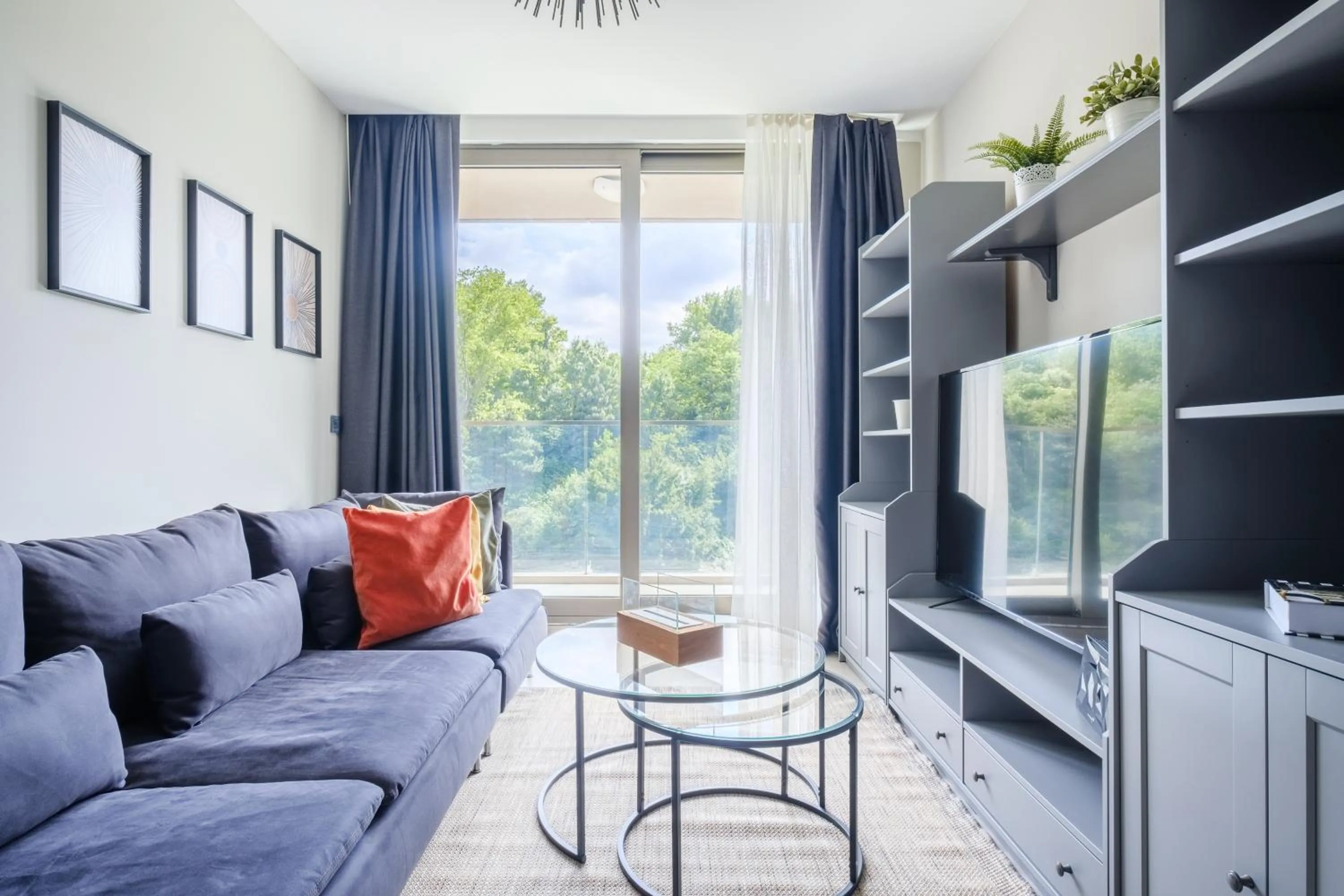 Living room in AS Maslak by NewInn