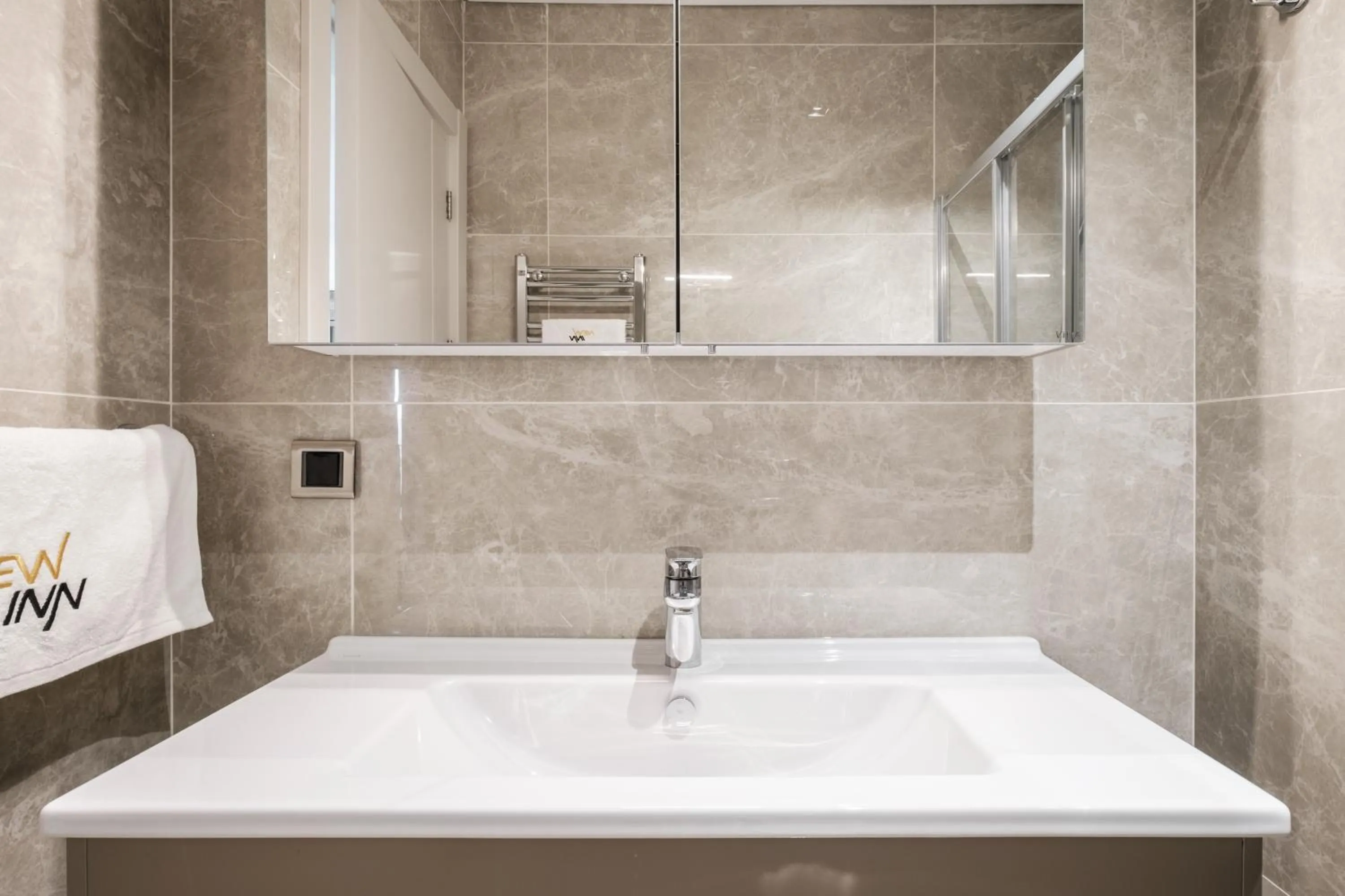 Bathroom in AS Maslak by NewInn