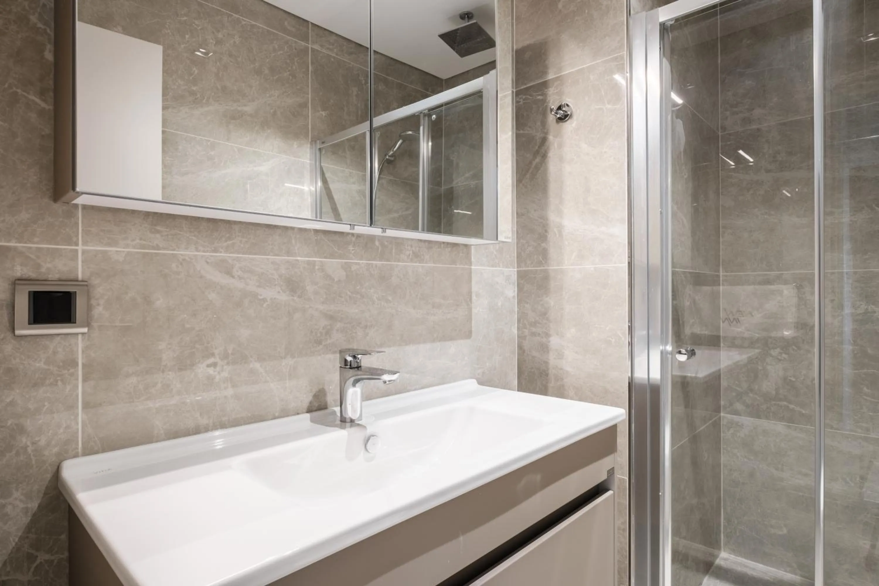 Bathroom in AS Maslak by NewInn