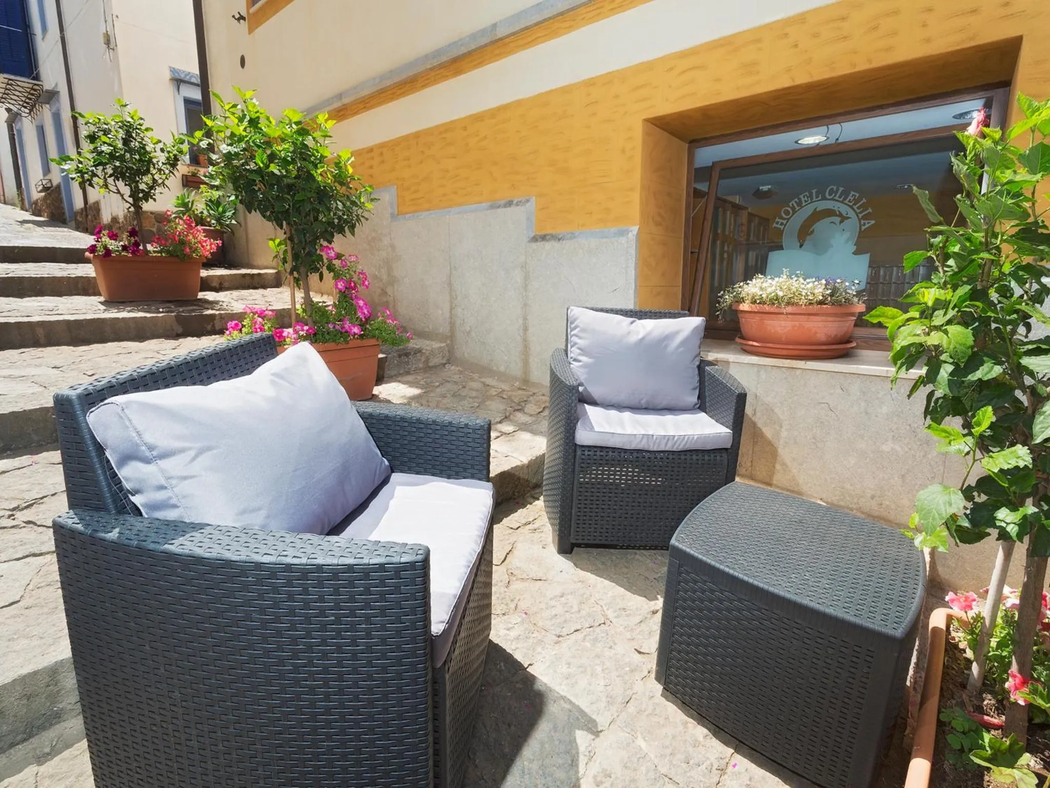 Facade/entrance in Hotel Clelia