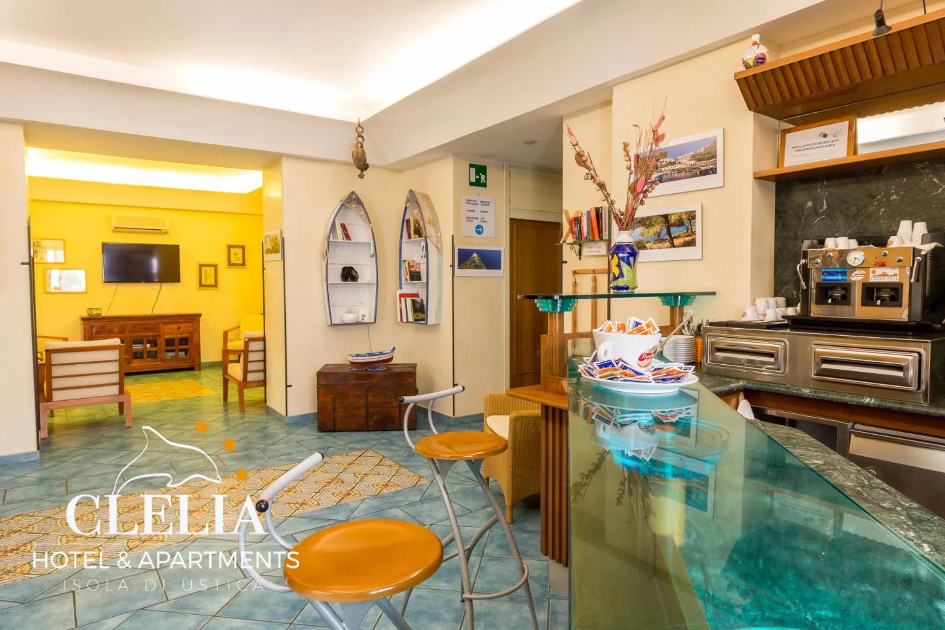 Lounge or bar in Hotel Clelia