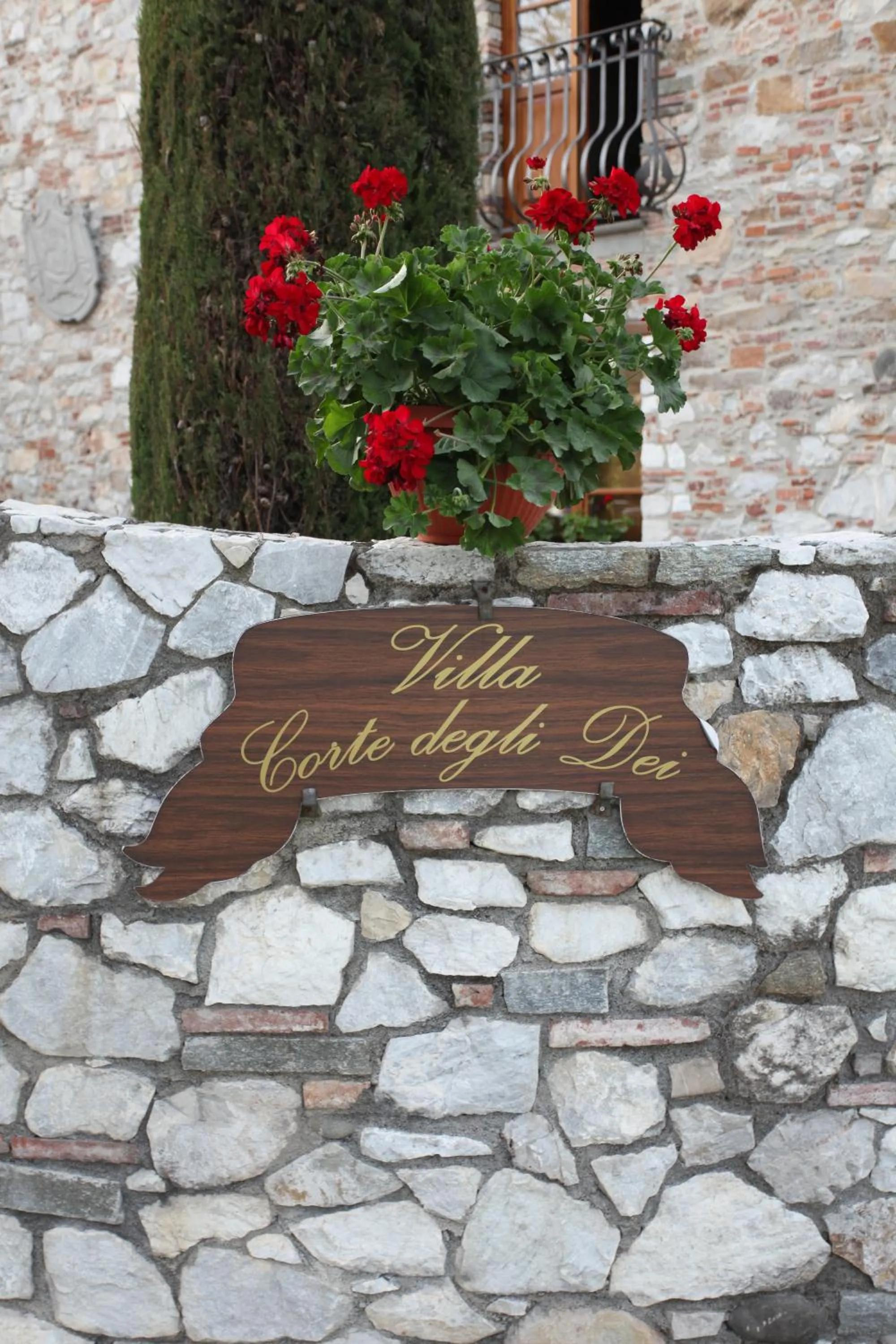 Bird's eye view in Villa Corte Degli Dei