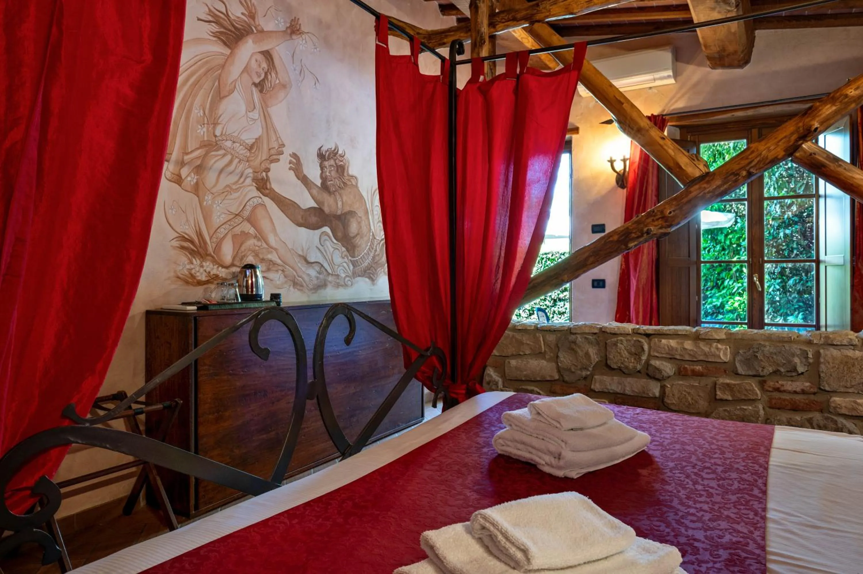 Bed in Villa Corte Degli Dei