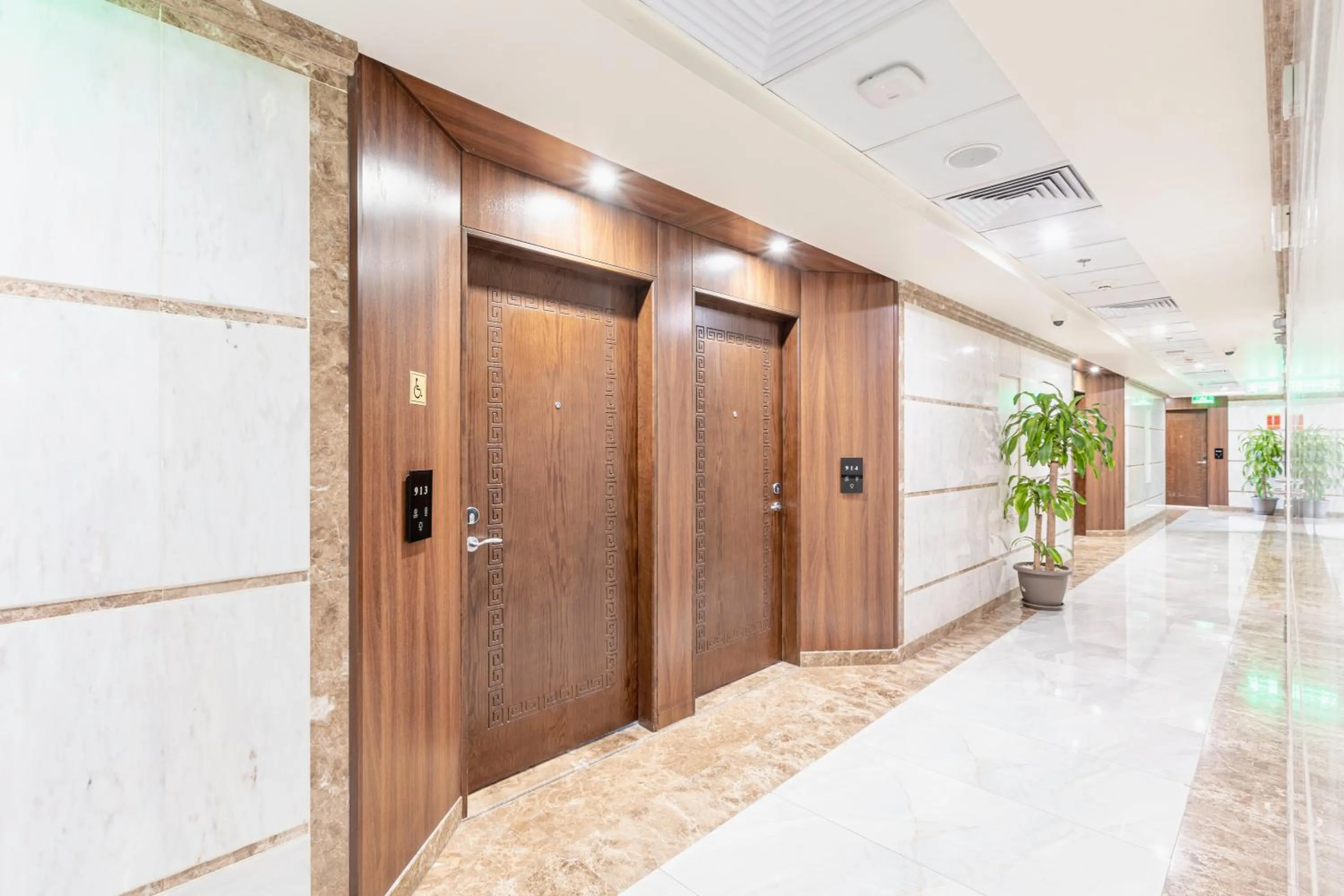 Property building in Diwan Rose Hotel
