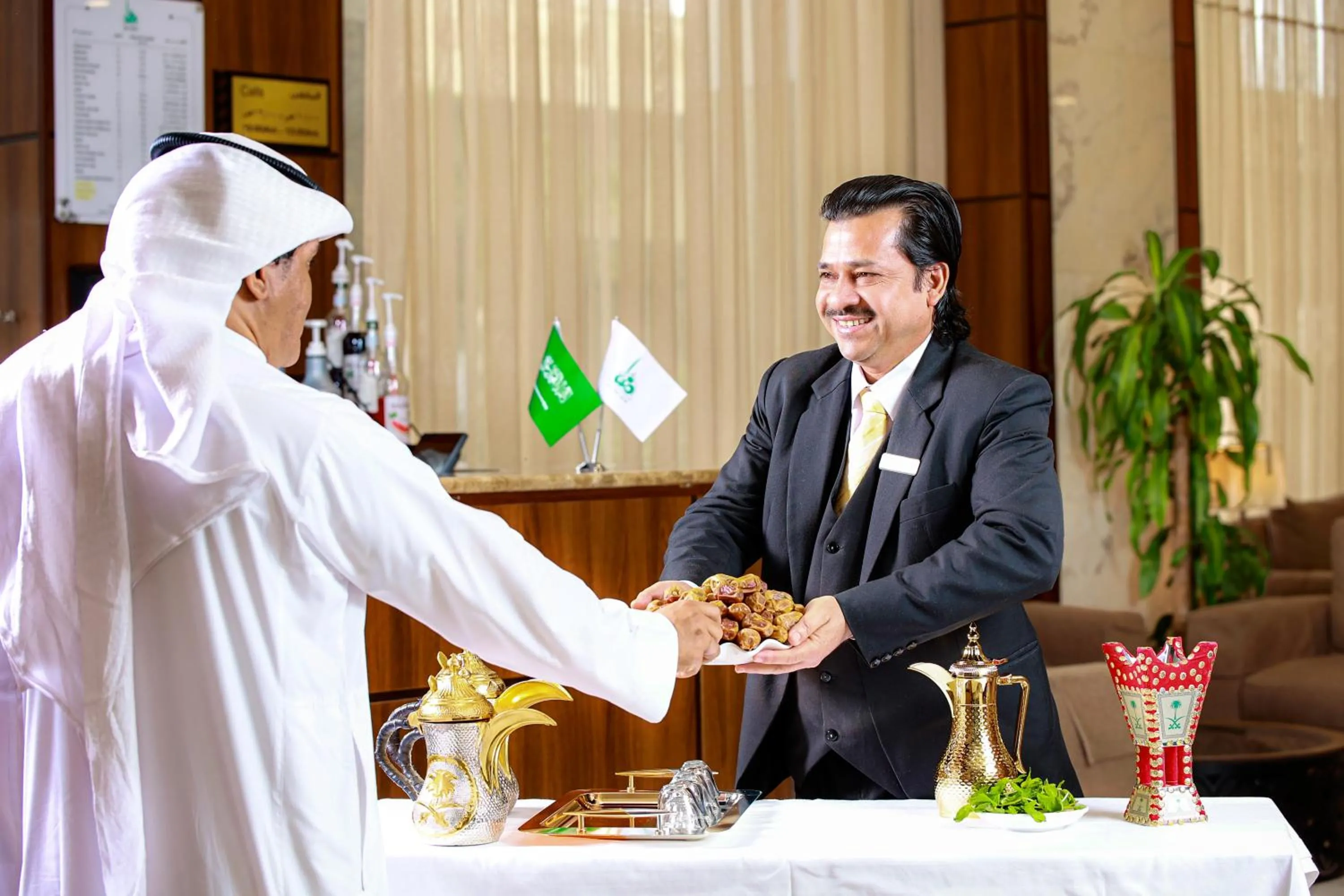 Staff in Diwan Rose Hotel