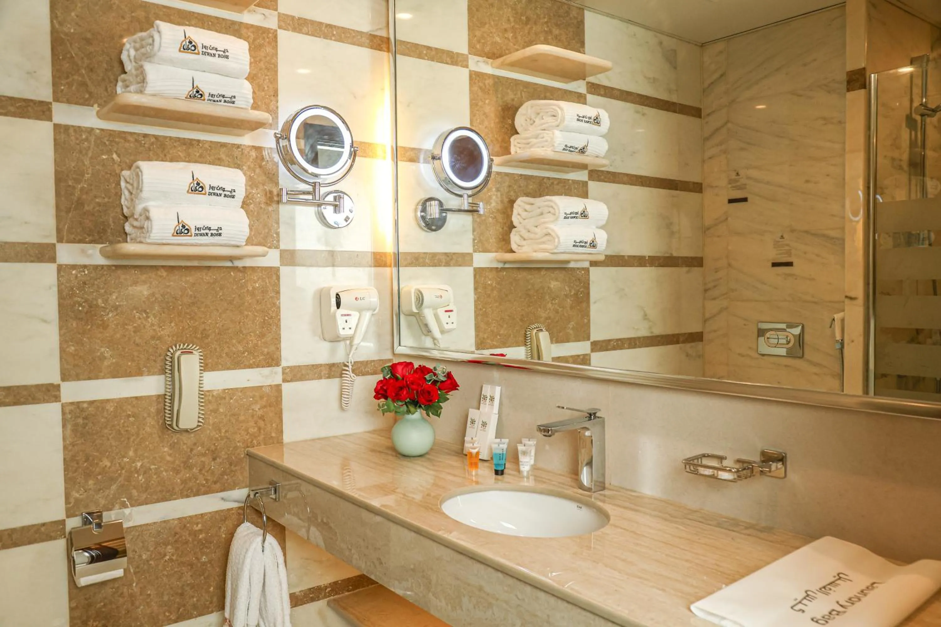 Property building in Diwan Rose Hotel