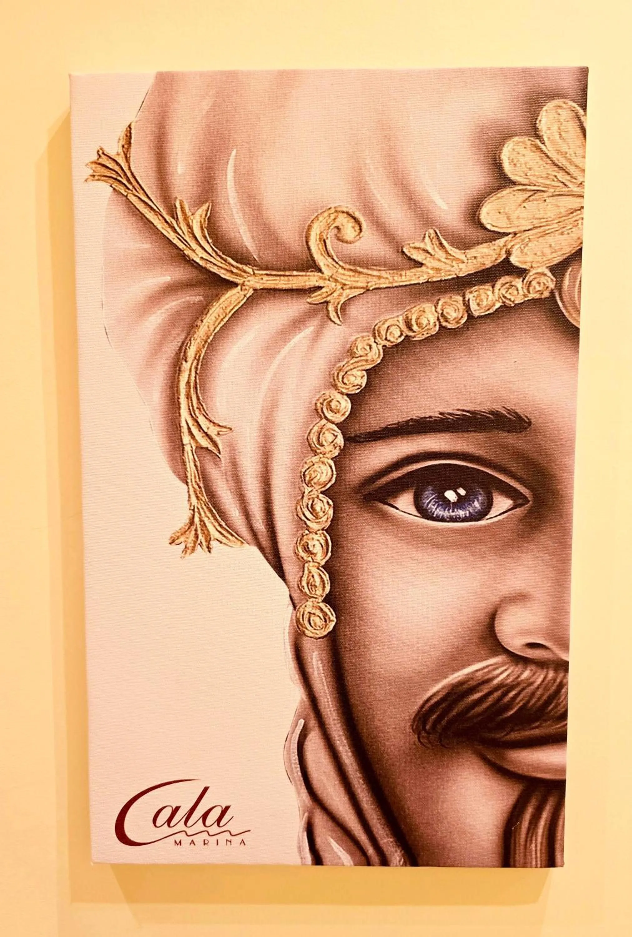 Decorative detail in Hotel Cala Marina