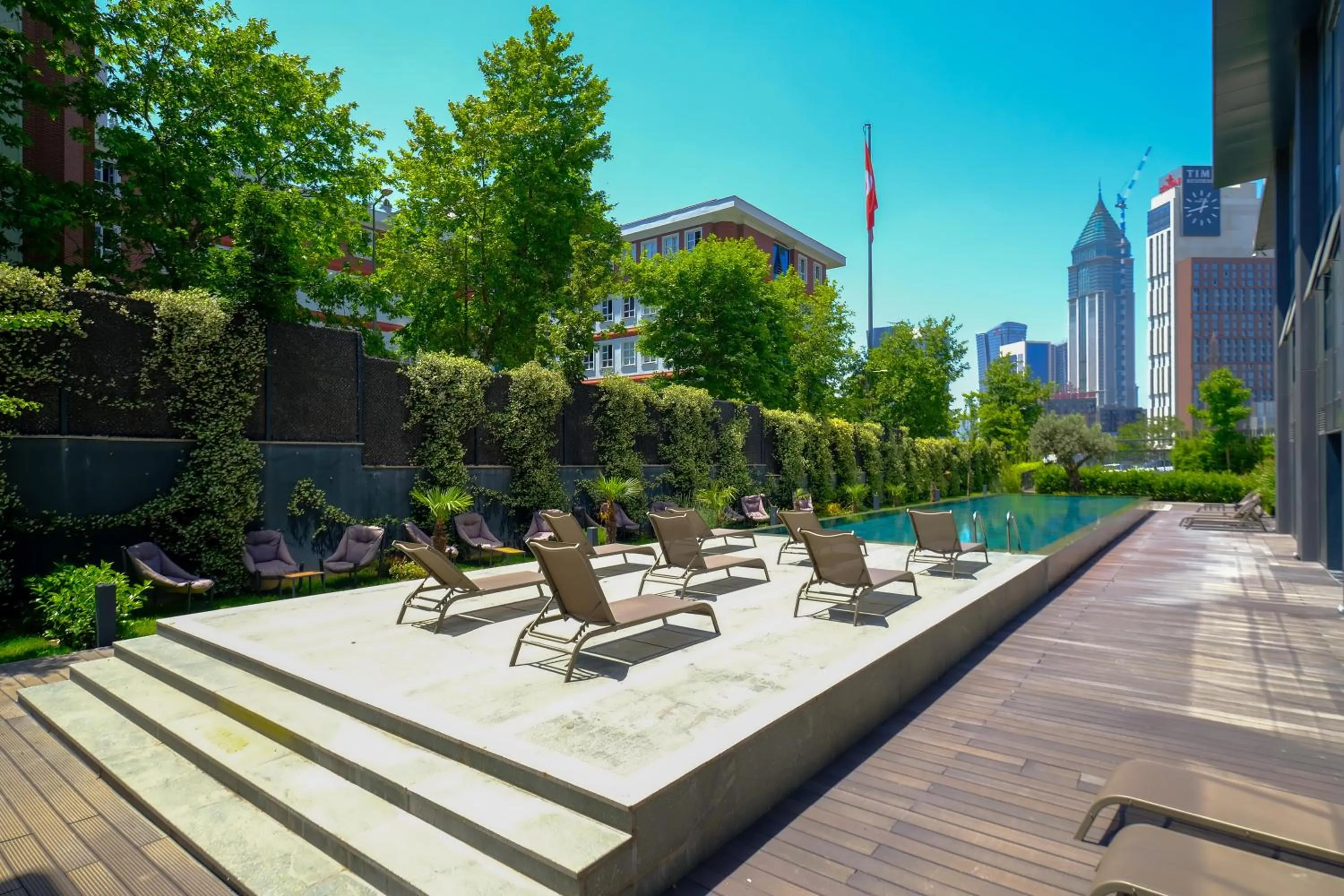 Pool view in Roya Nova Residence by NewInn