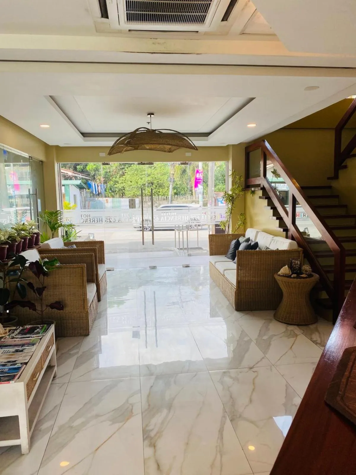 Lobby or reception in Hotel Herencia 625