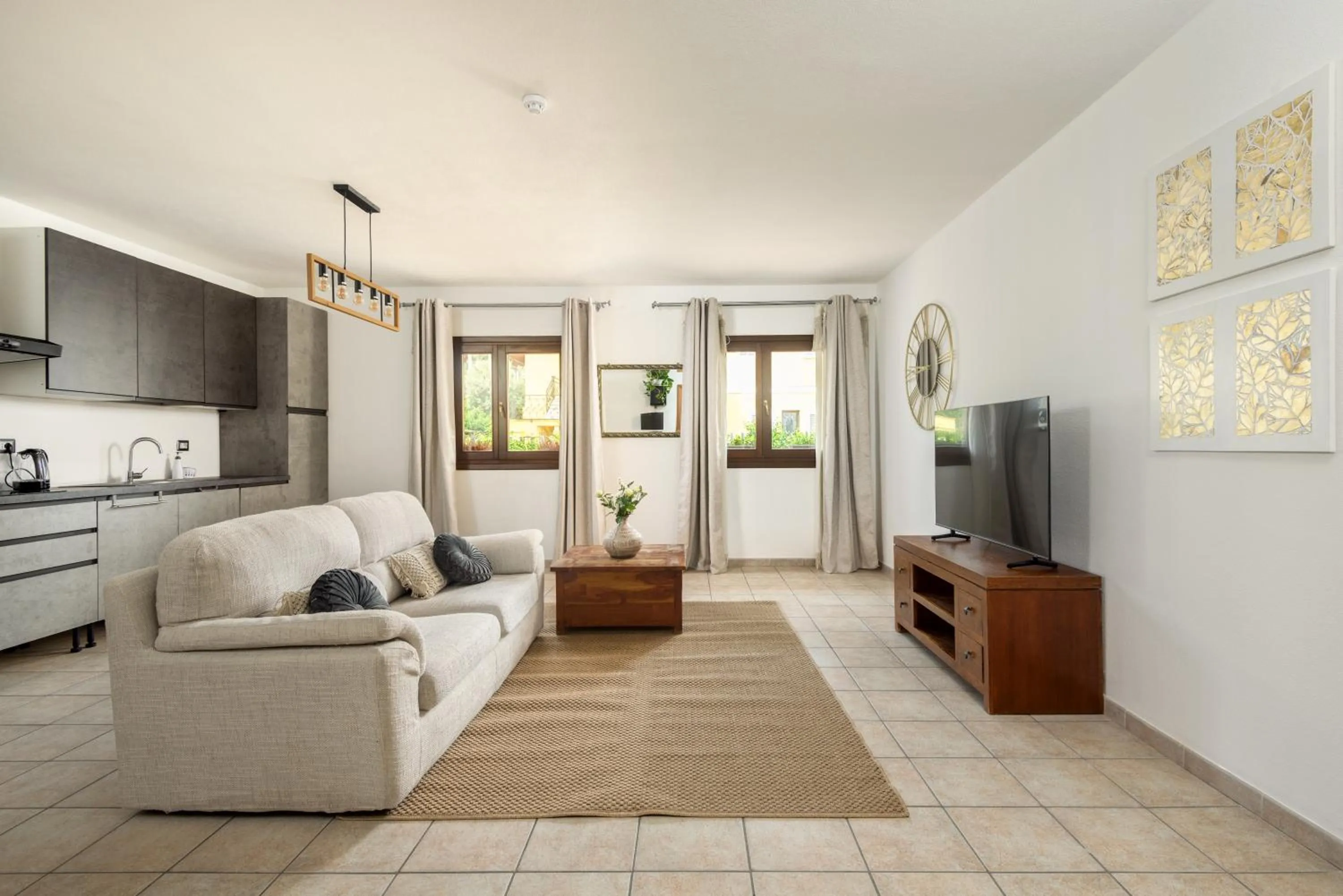 Kitchen or kitchenette in Hotel Moderno