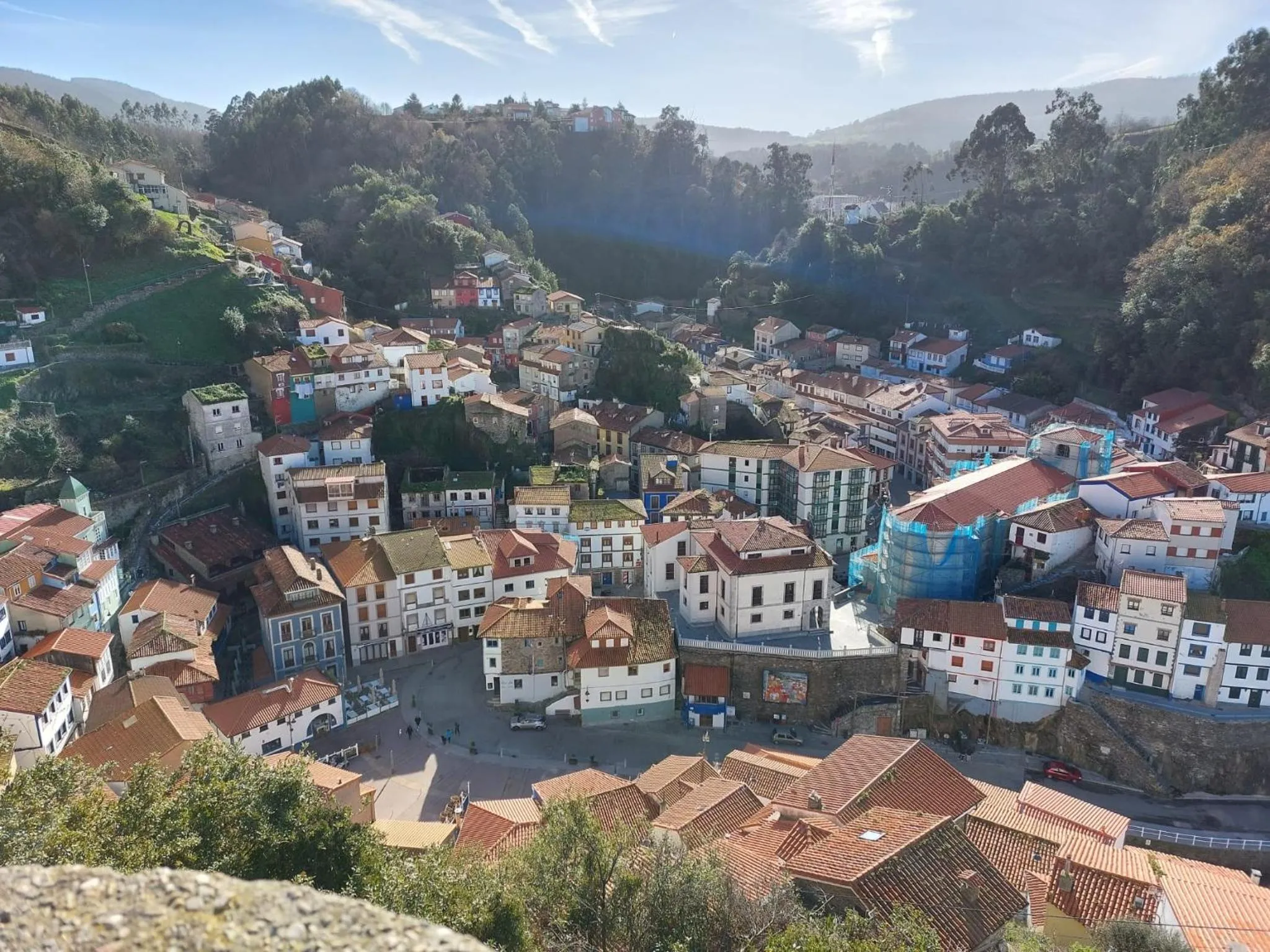 City view in El Gato Gordo - bike & surf house