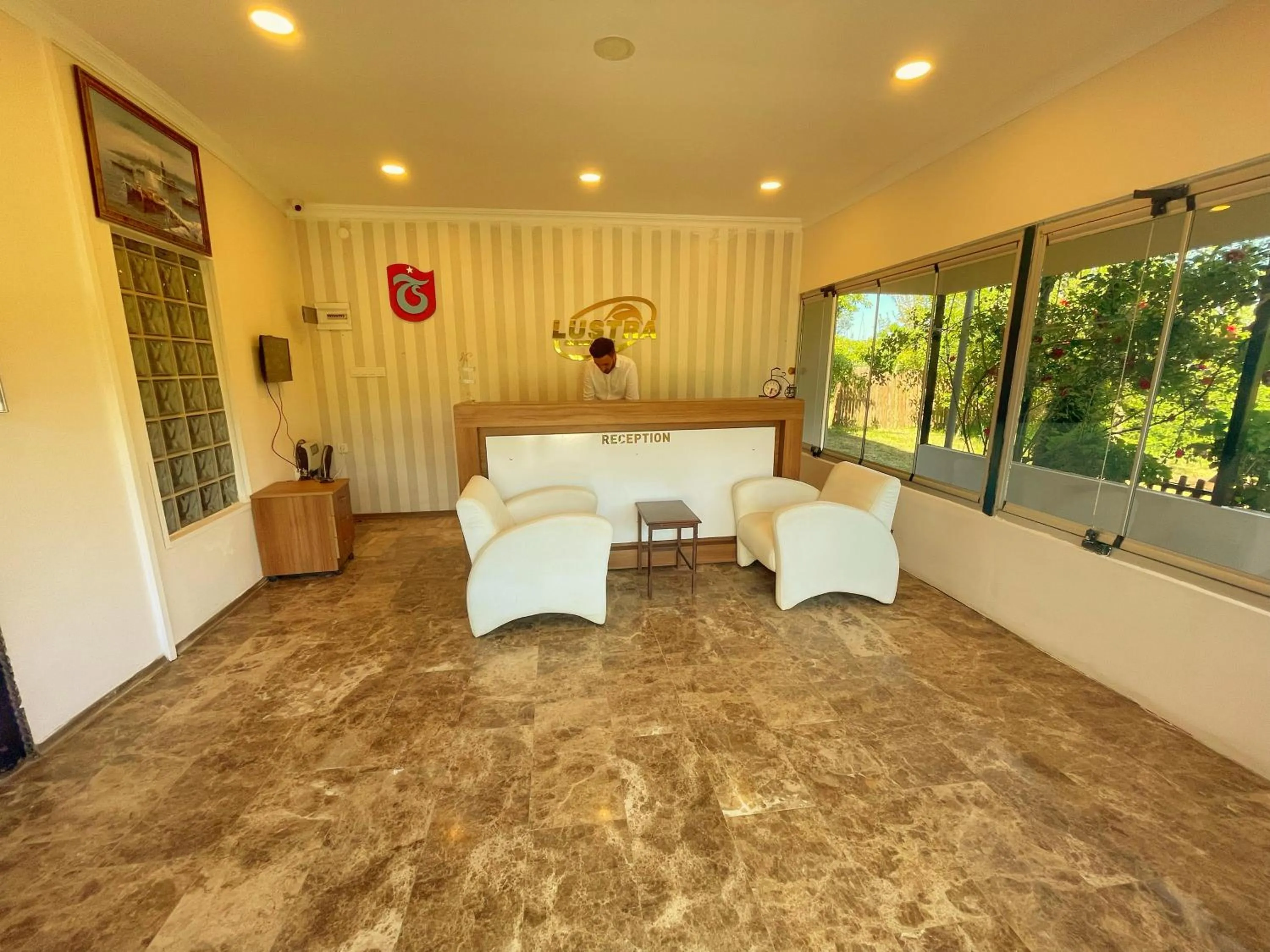 Lobby or reception in LUSTRA GARDEN SUİTE